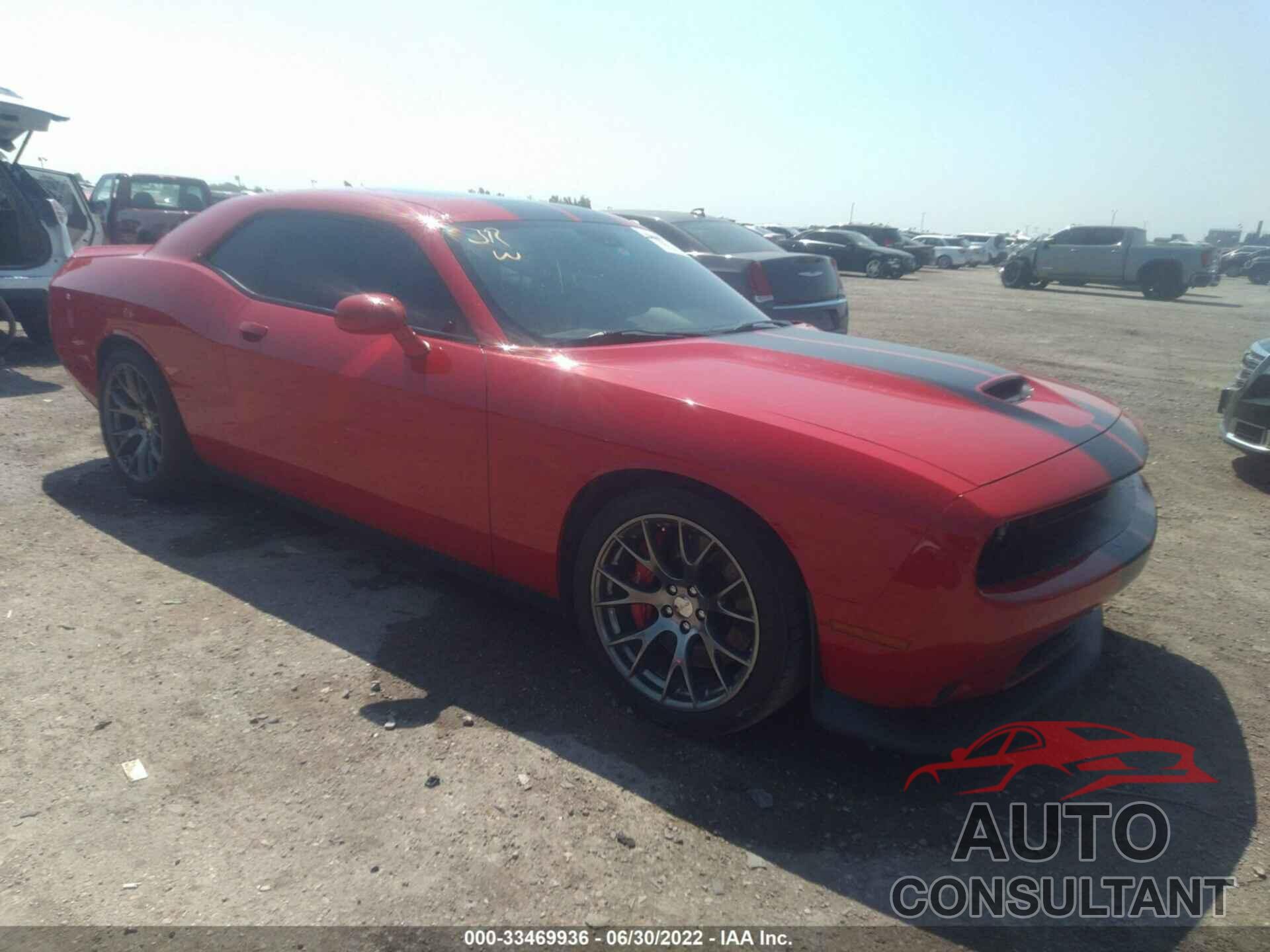 DODGE CHALLENGER 2016 - 2C3CDZDJ5GH184869