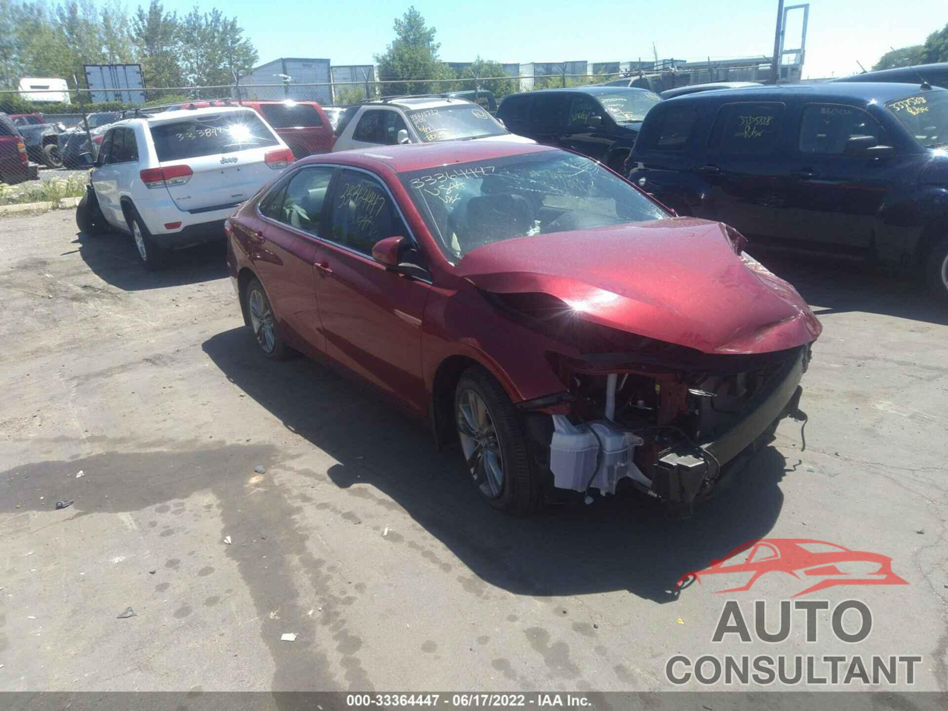 TOYOTA CAMRY 2017 - 4T1BF1FK9HU626104