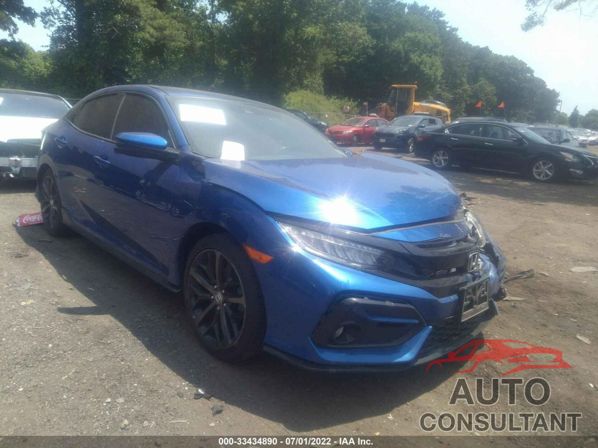 HONDA CIVIC HATCHBACK 2020 - SHHFK7H97LU408709