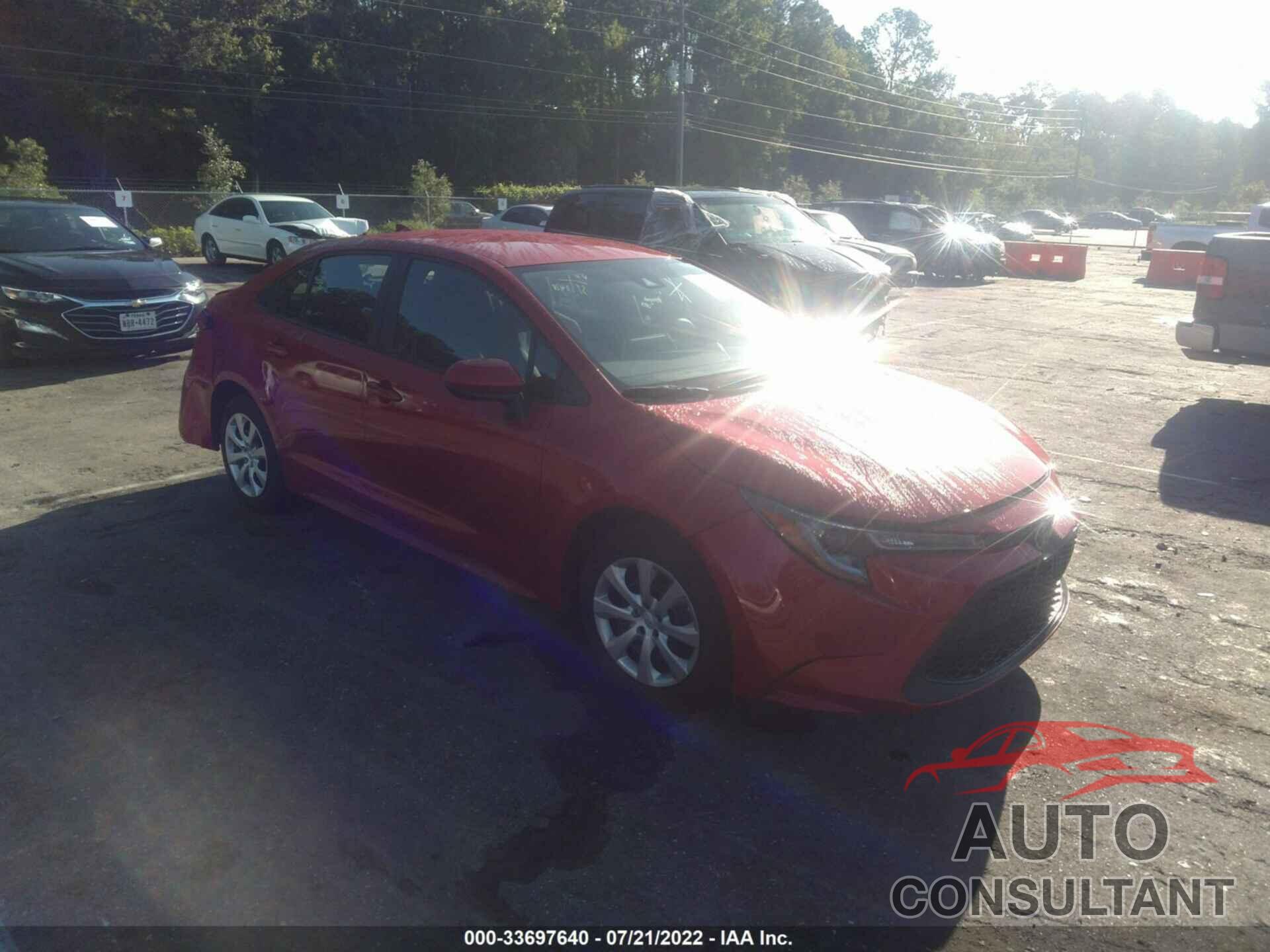 TOYOTA COROLLA 2021 - 5YFEPMAE5MP187735