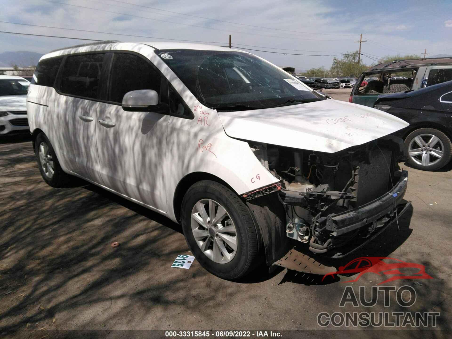 KIA SEDONA 2016 - KNDMB5C17G6209451