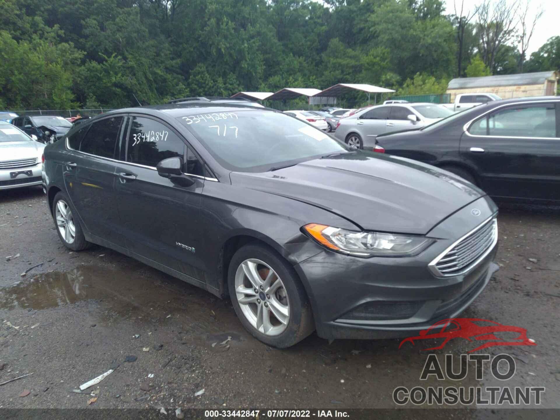 FORD FUSION HYBRID 2018 - 3FA6P0LU9JR173768