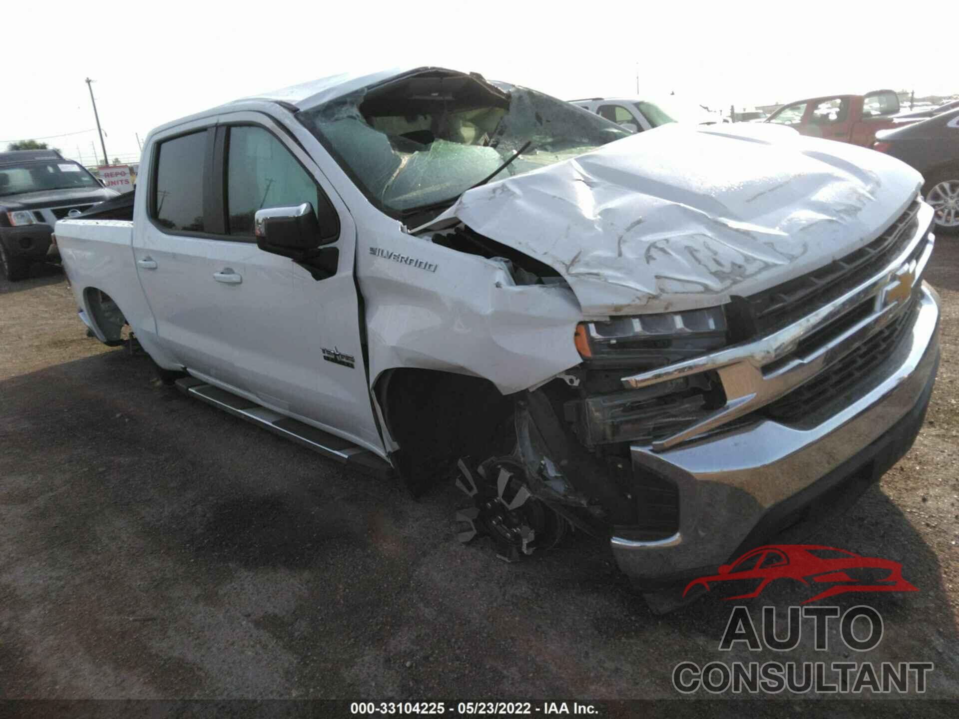CHEVROLET SILVERADO 1500 2021 - 3GCPWCED1MG197868