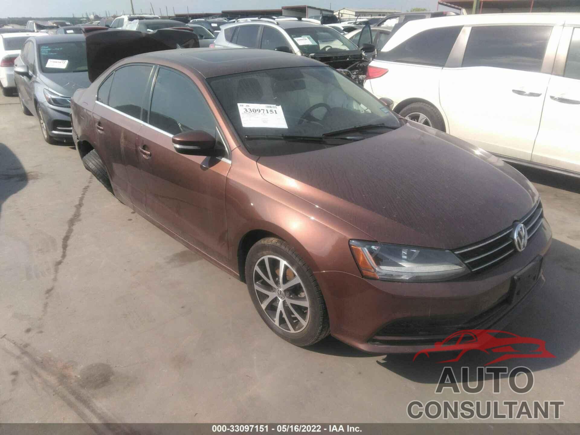 VOLKSWAGEN JETTA 2017 - 3VWDB7AJ9HM390128