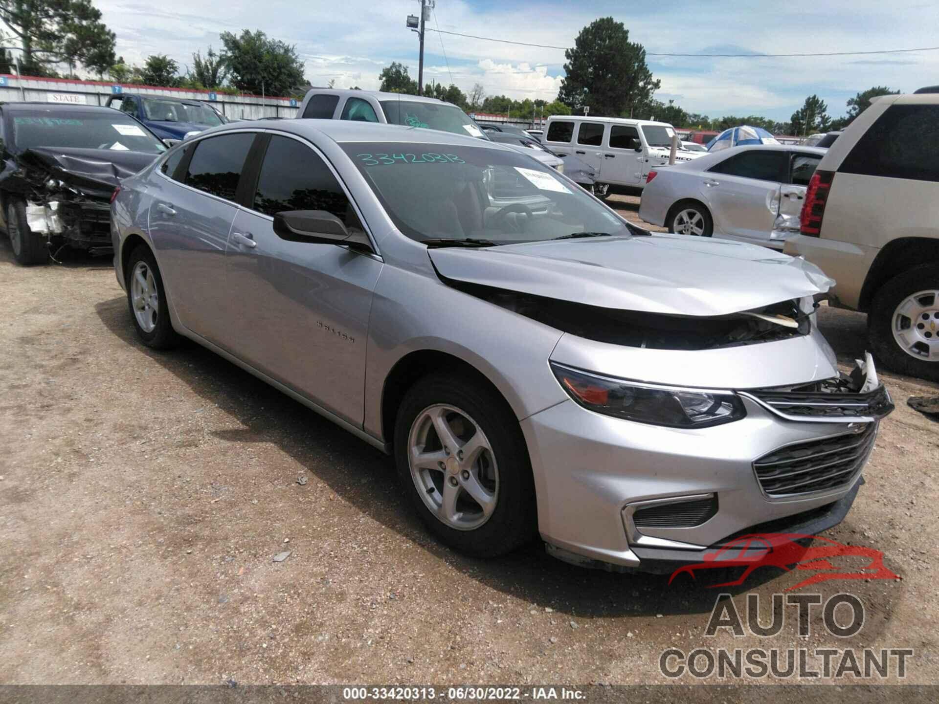 CHEVROLET MALIBU 2016 - 1G1ZB5ST0GF216033