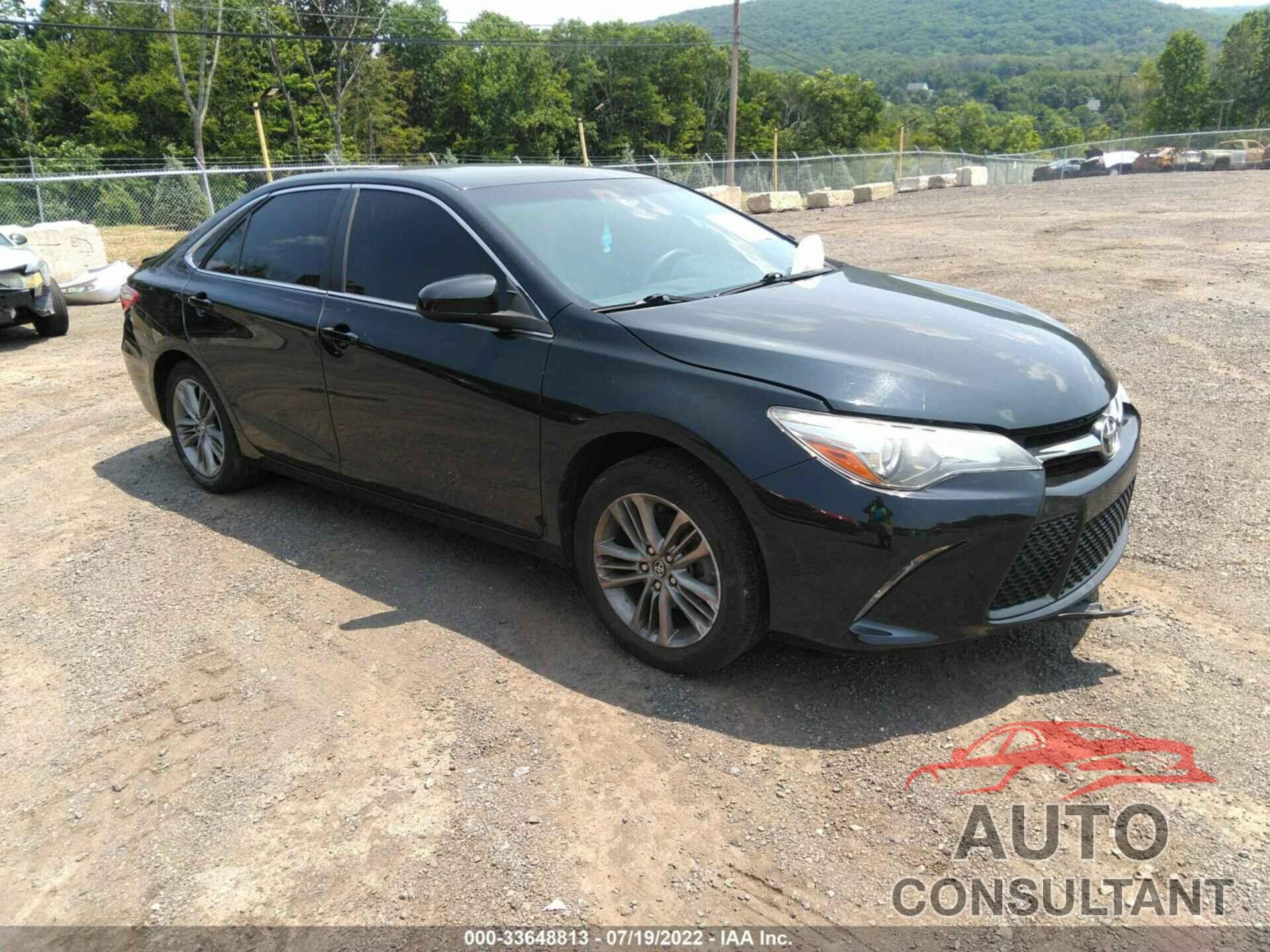 TOYOTA CAMRY 2017 - 4T1BF1FK1HU431081