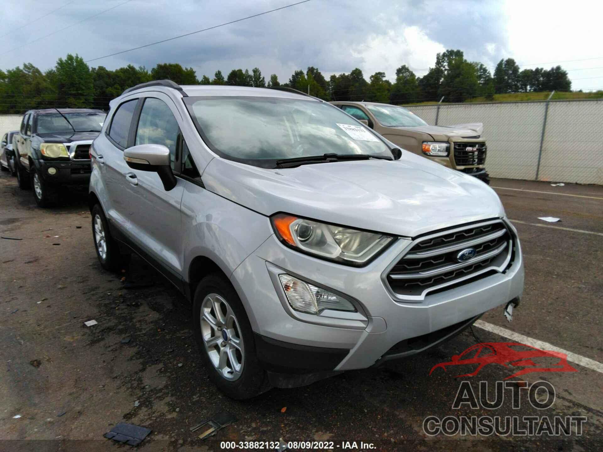 FORD ECOSPORT 2018 - MAJ6P1UL3JC249138