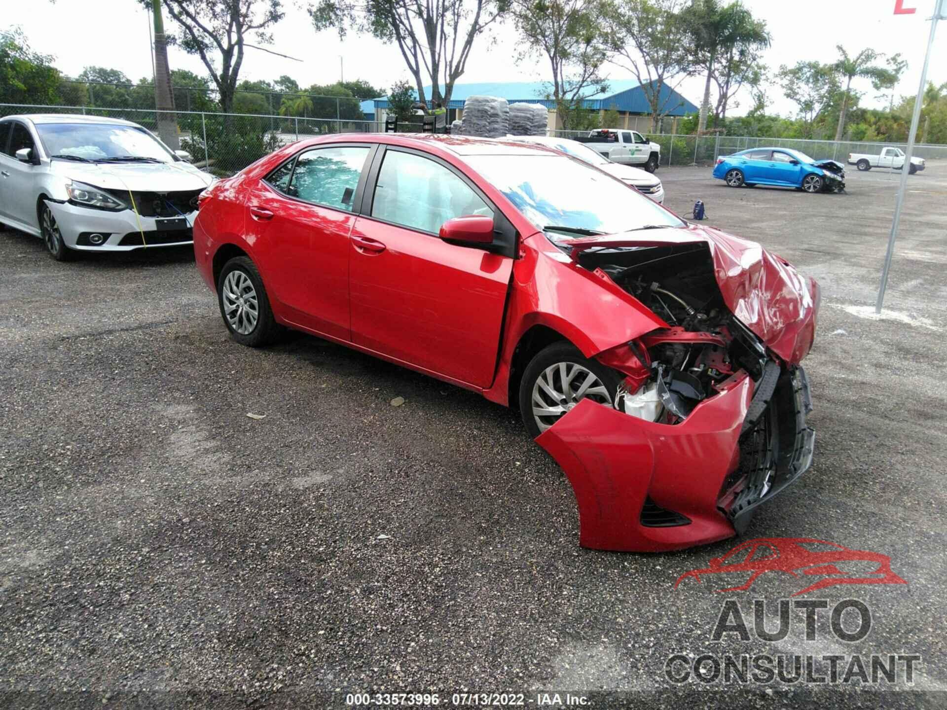 TOYOTA COROLLA 2017 - 2T1BURHE6HC906768