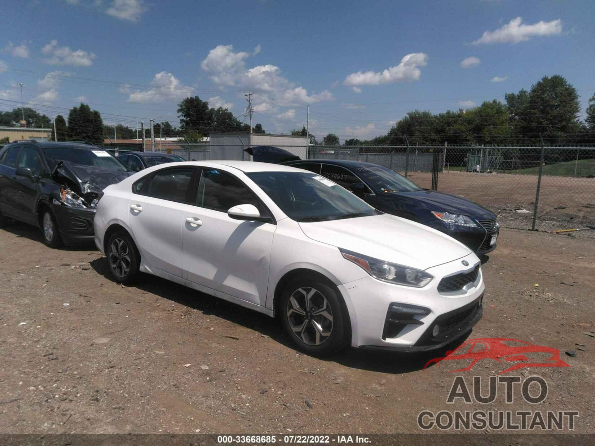 KIA FORTE 2019 - 3KPF24AD8KE107207