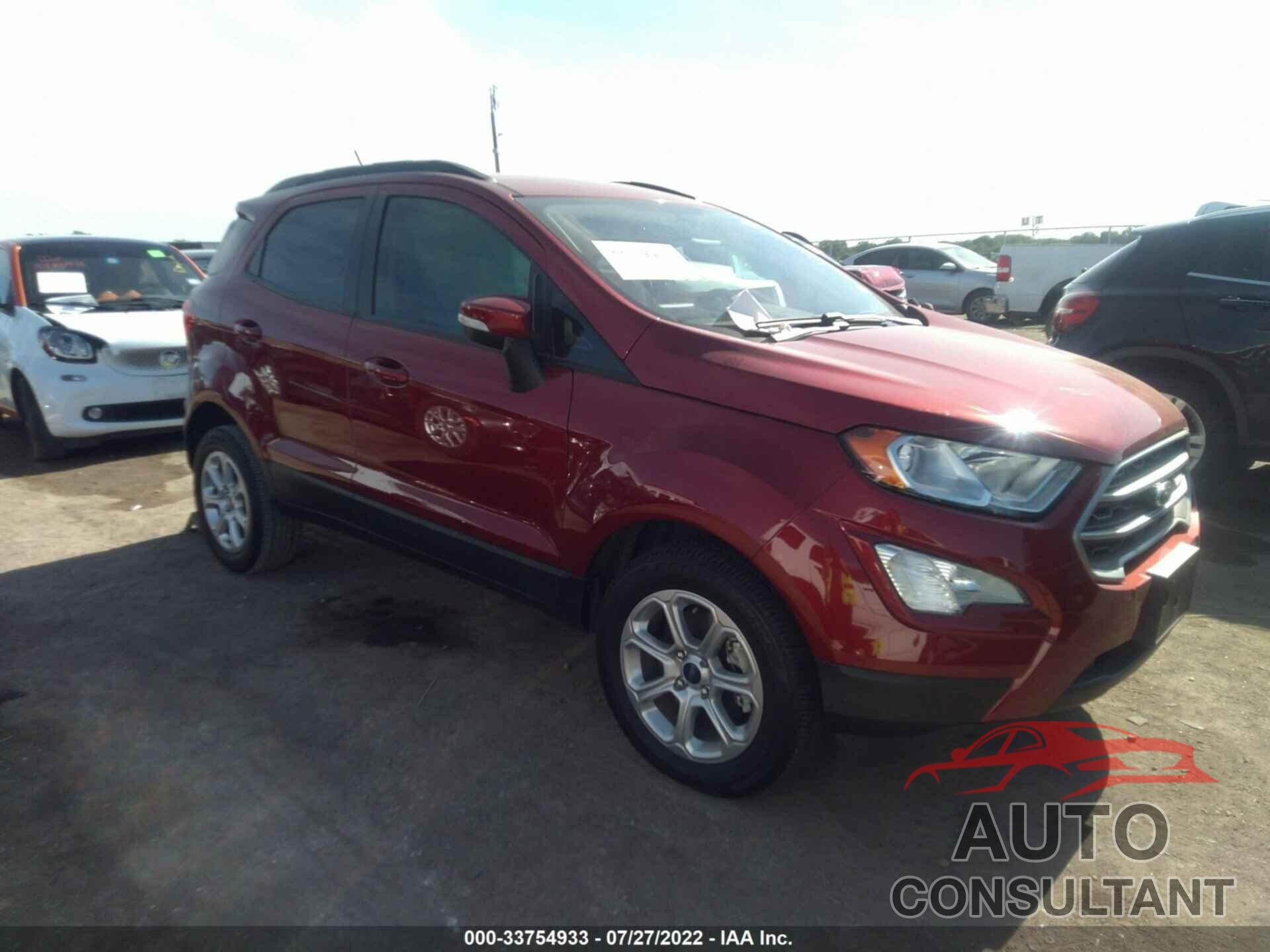 FORD ECOSPORT 2020 - MAJ3S2GE3LC365835