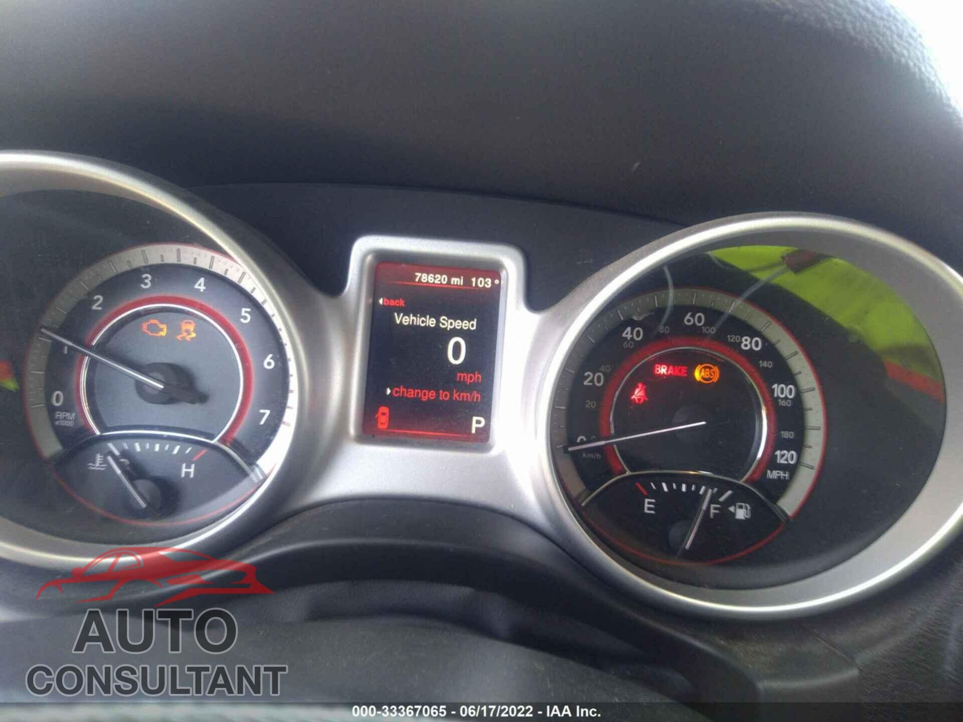 DODGE JOURNEY 2017 - 3C4PDCAB8HT707429