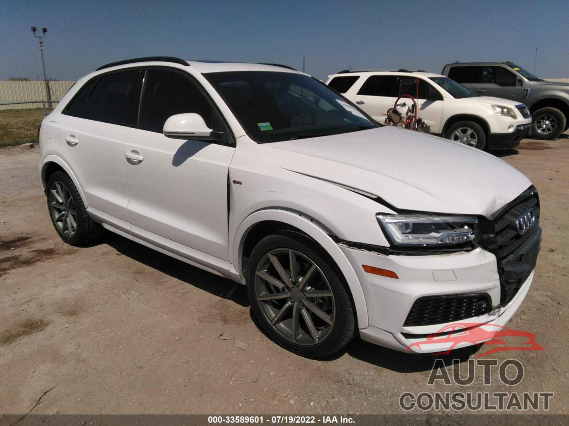 AUDI Q3 2018 - WA1JCCFS3JR011829