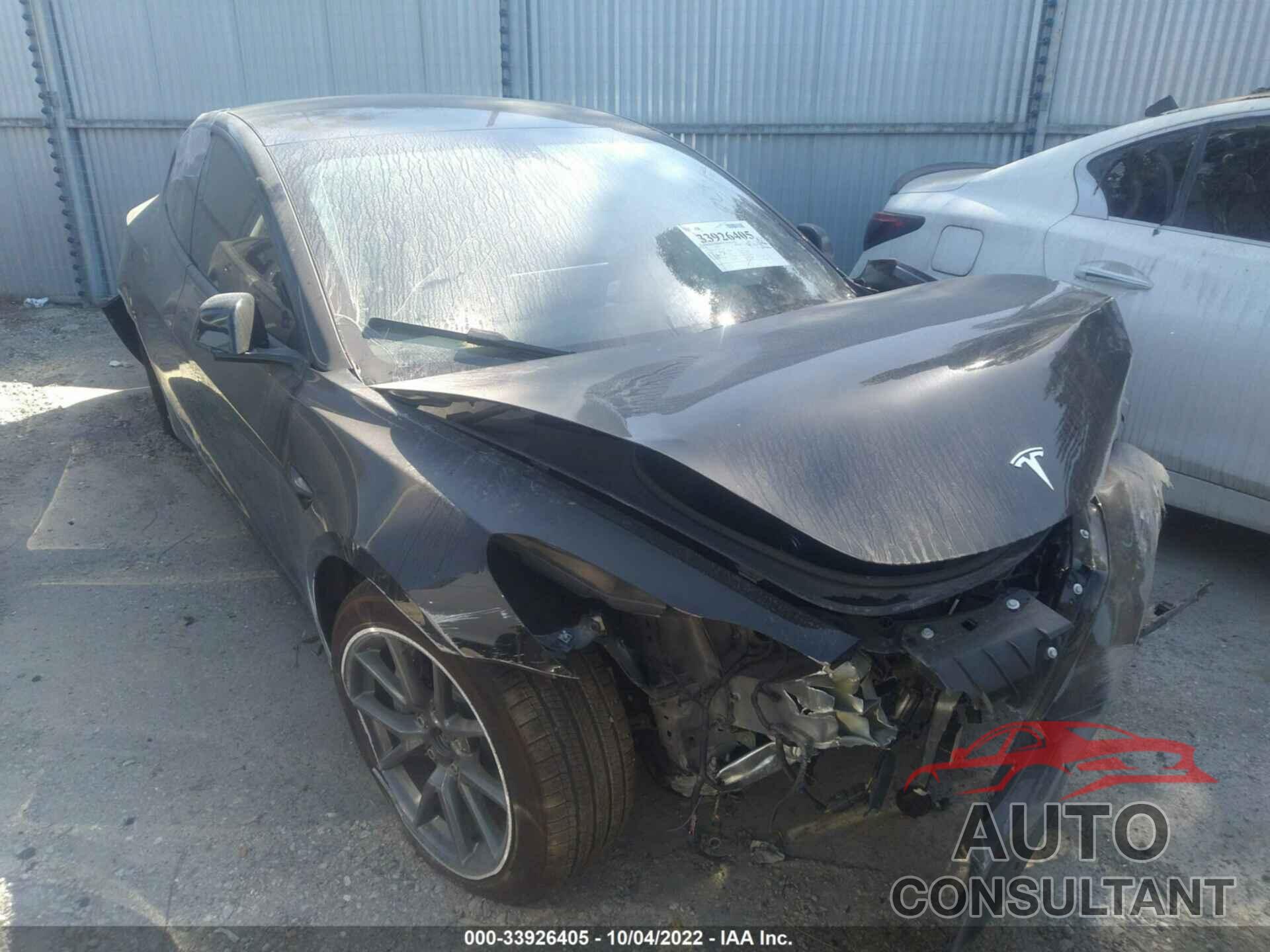 TESLA MODEL 3 2022 - 5YJ3E1EB4NF212214