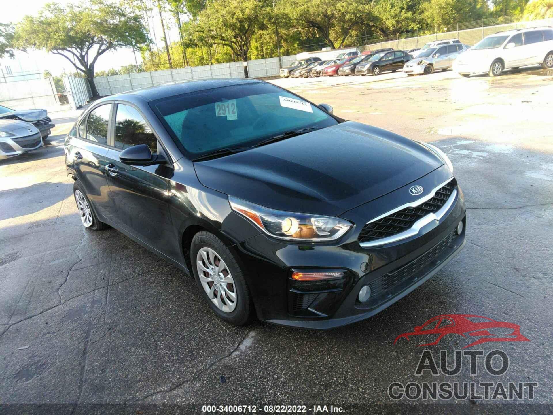 KIA FORTE 2019 - 3KPF24AD8KE047039