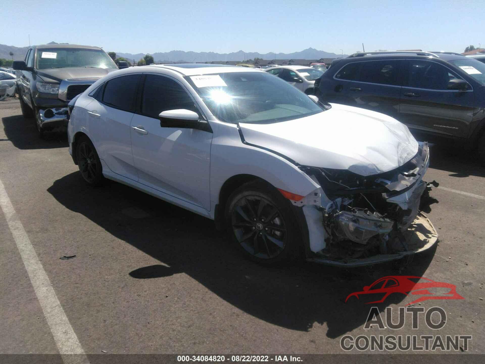HONDA CIVIC HATCHBACK 2021 - SHHFK7H67MU208629
