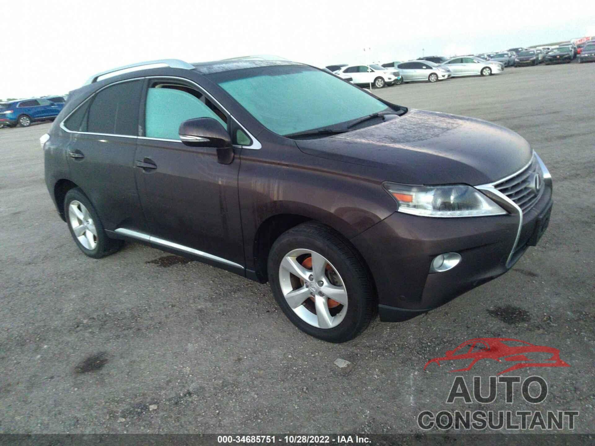 LEXUS RX 350 2015 - JTJBK1BA7F2472589