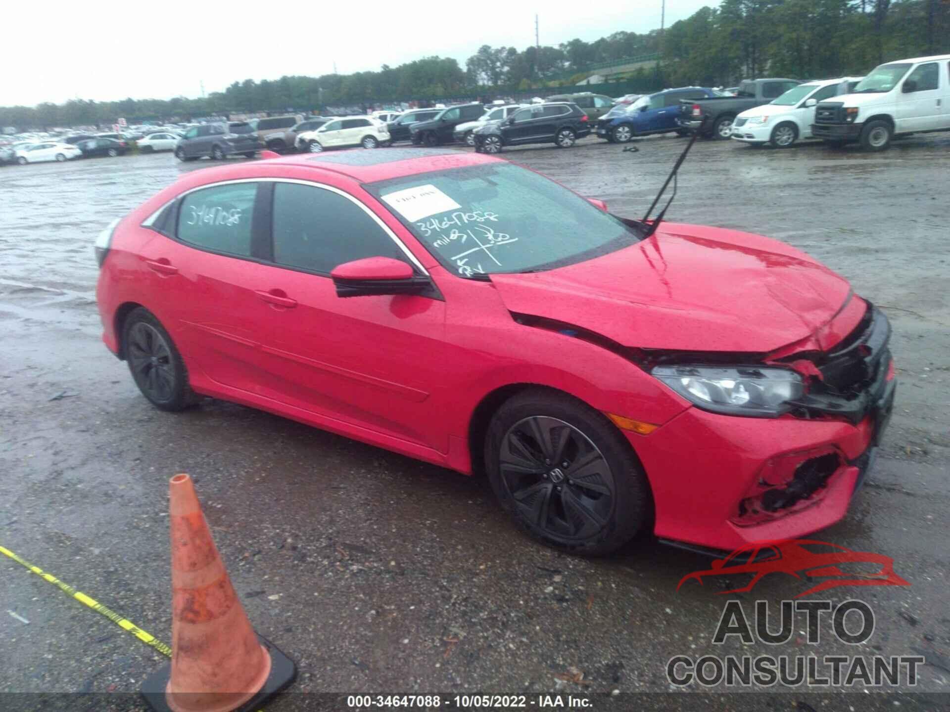 HONDA CIVIC HATCHBACK 2017 - SHHFK7H59HU418517