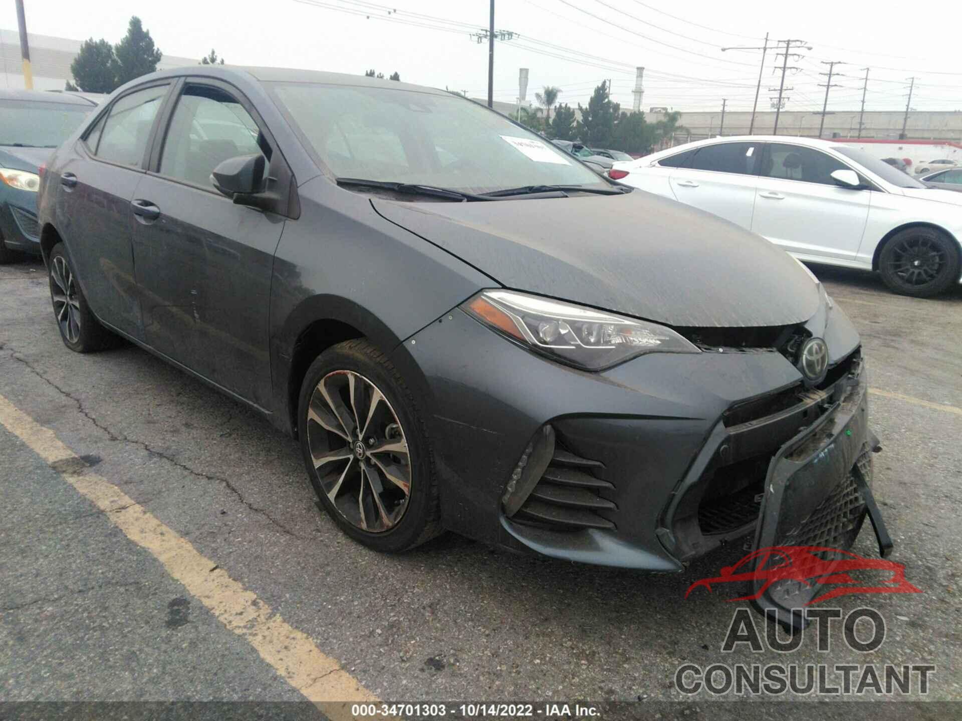 TOYOTA COROLLA 2019 - 5YFBURHE6KP927630