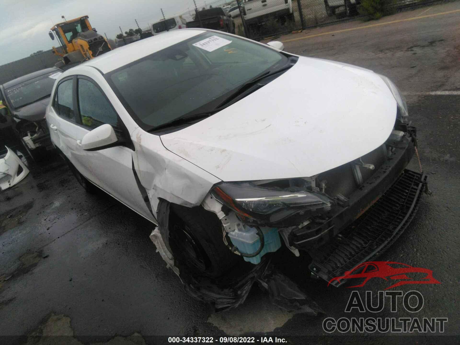 TOYOTA COROLLA 2017 - 2T1BURHE1HC923445