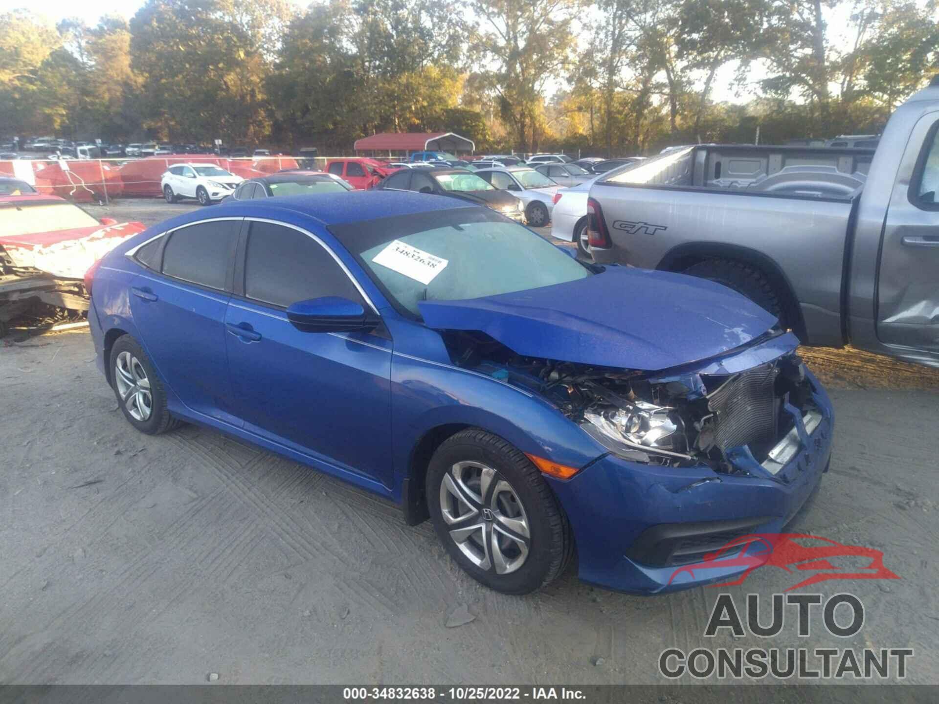 HONDA CIVIC 2018 - 19XFC2F54JE010572