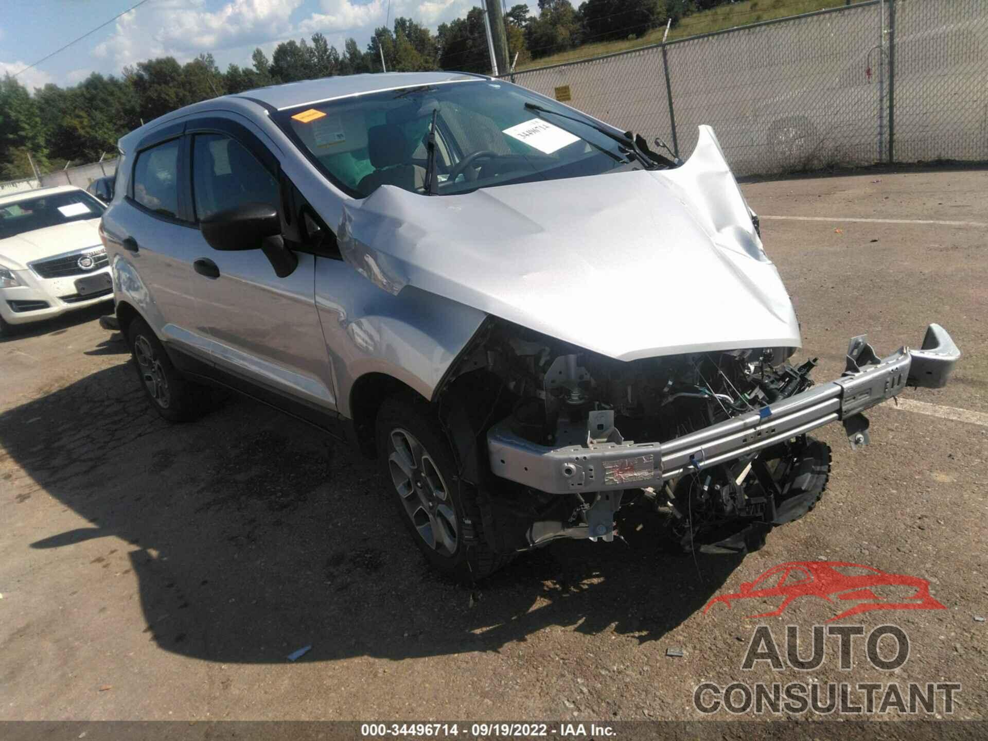 FORD ECOSPORT 2018 - MAJ3P1RE0JC160799