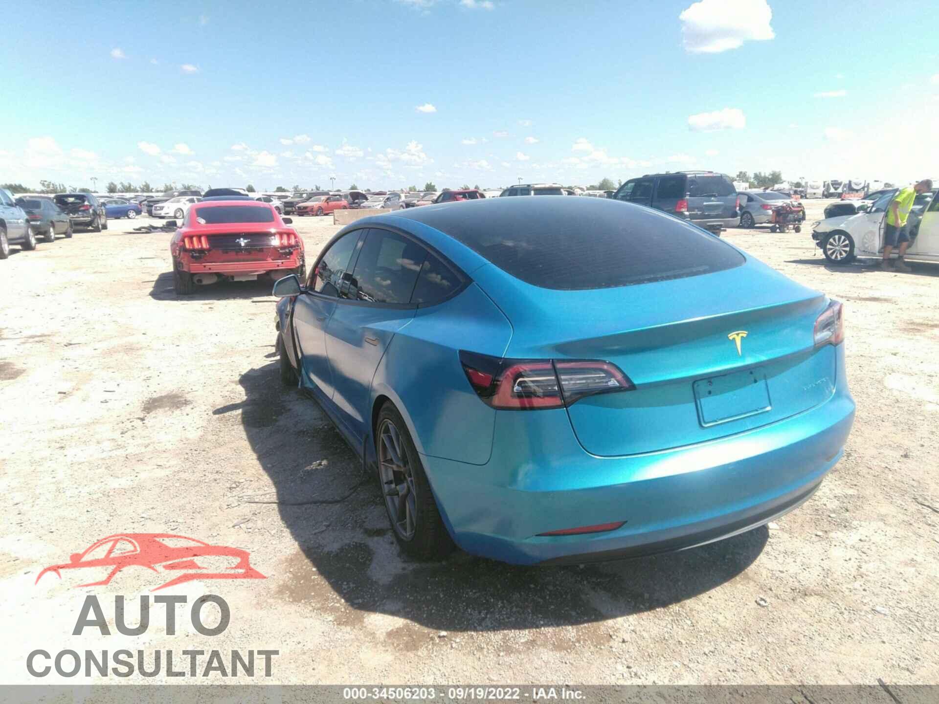 TESLA MODEL 3 2021 - 5YJ3E1EB2MF055636