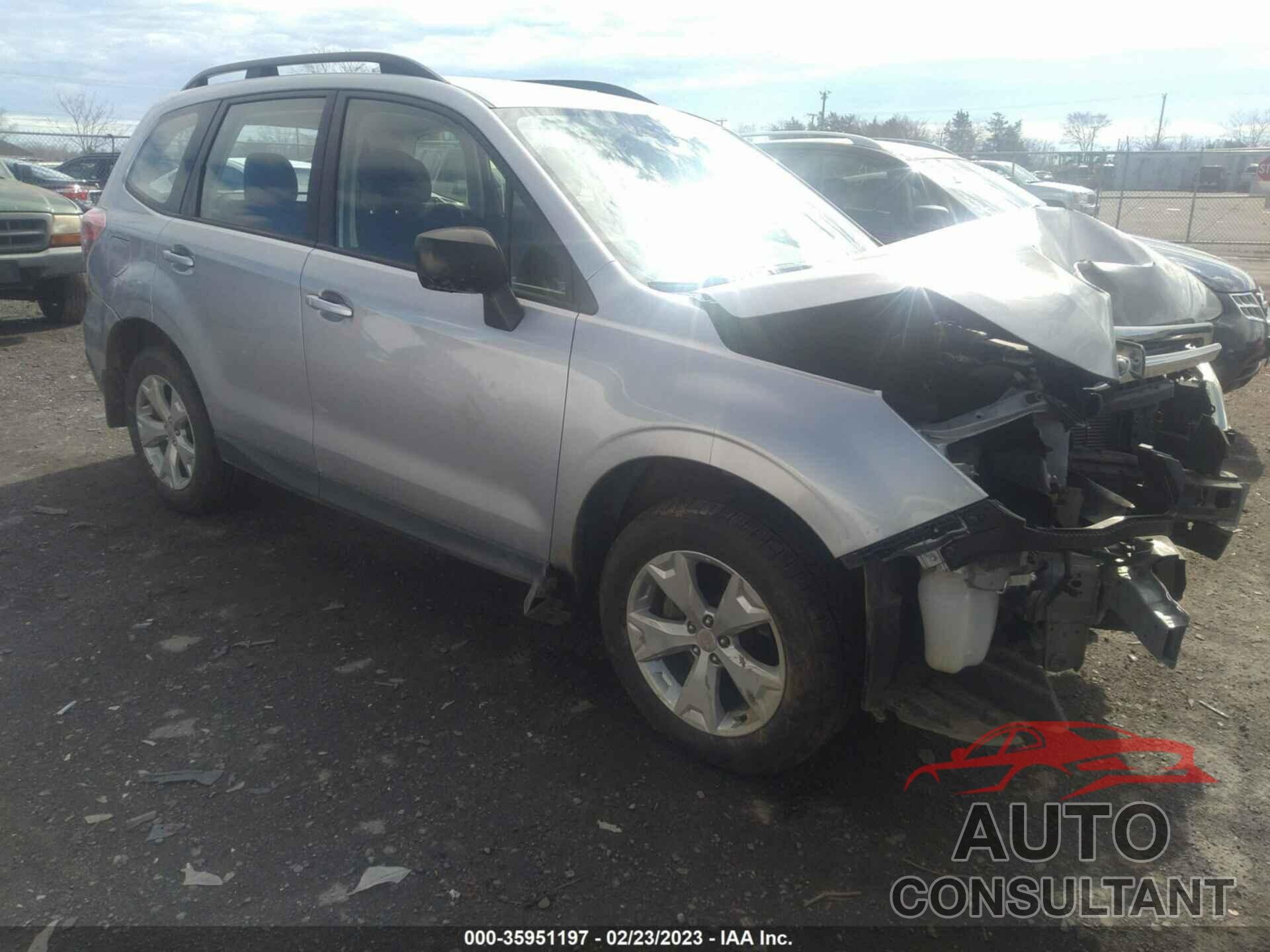 SUBARU FORESTER 2016 - JF2SJABC9GH514235
