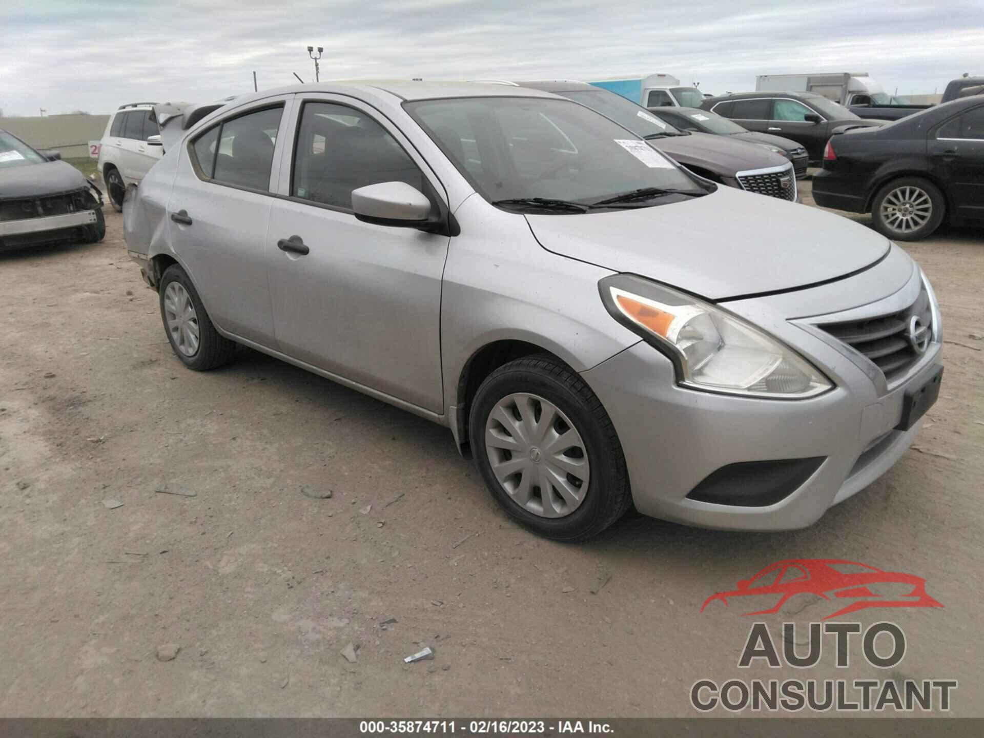 NISSAN VERSA 2016 - 3N1CN7AP1GL876269