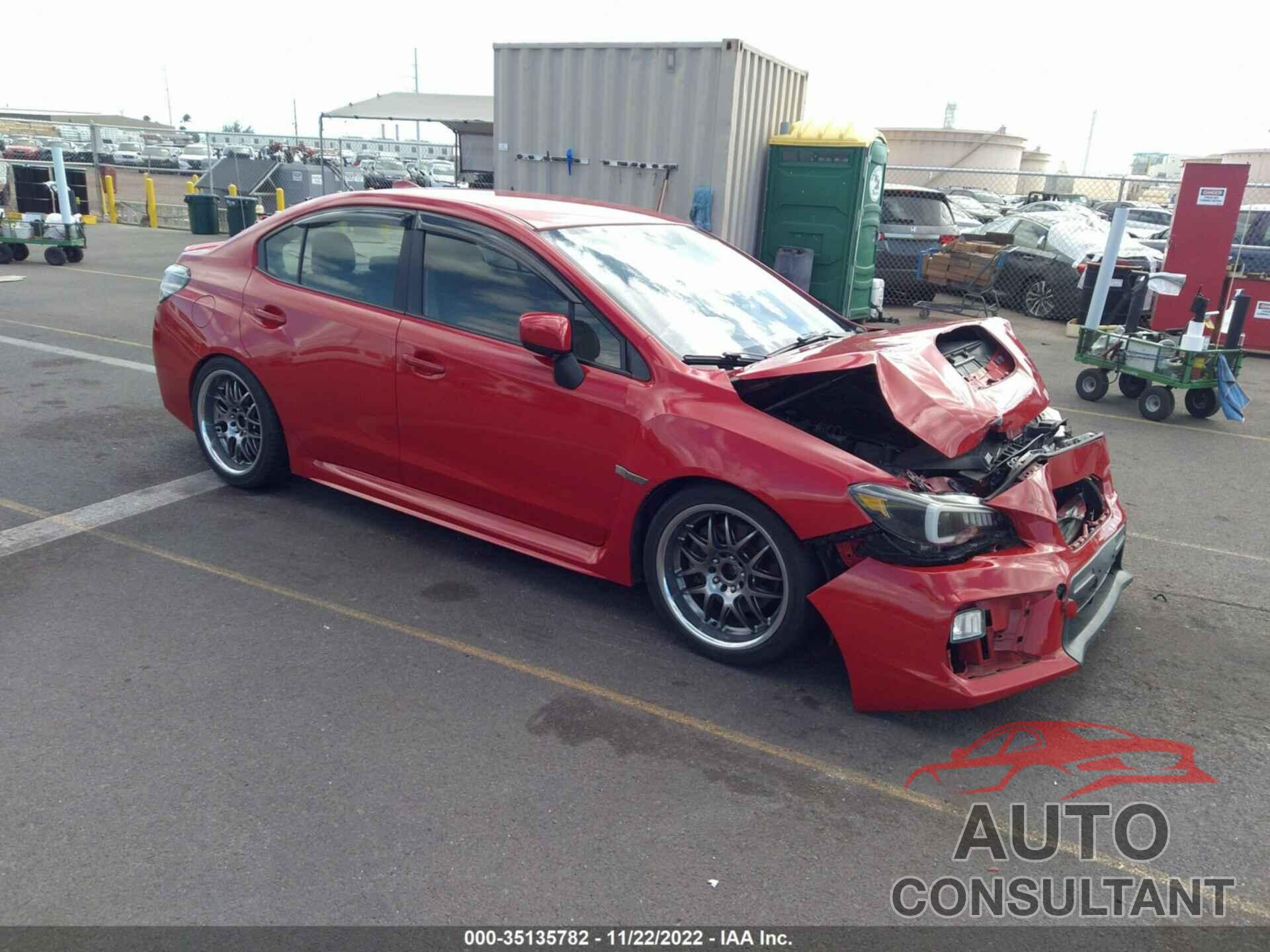 SUBARU WRX 2020 - JF1VA1A69L9803679
