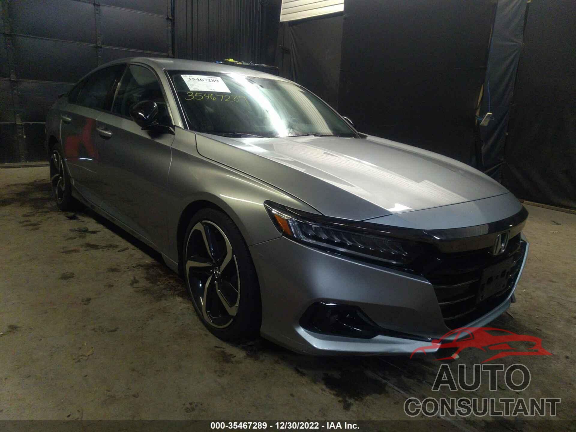 HONDA ACCORD SEDAN 2021 - 1HGCV1F40MA115441