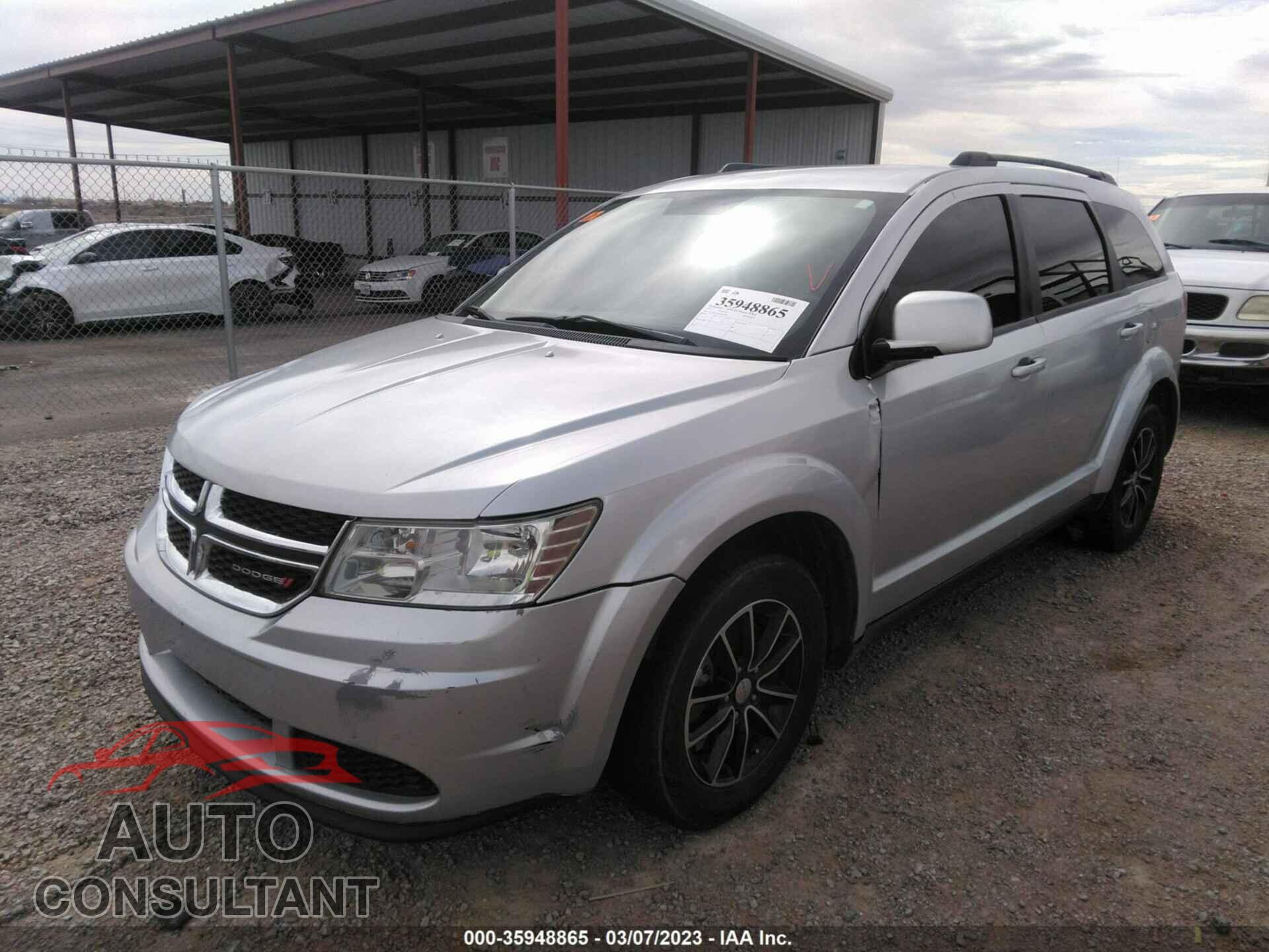 DODGE JOURNEY 2017 - 3C4PDCAB8HT619190
