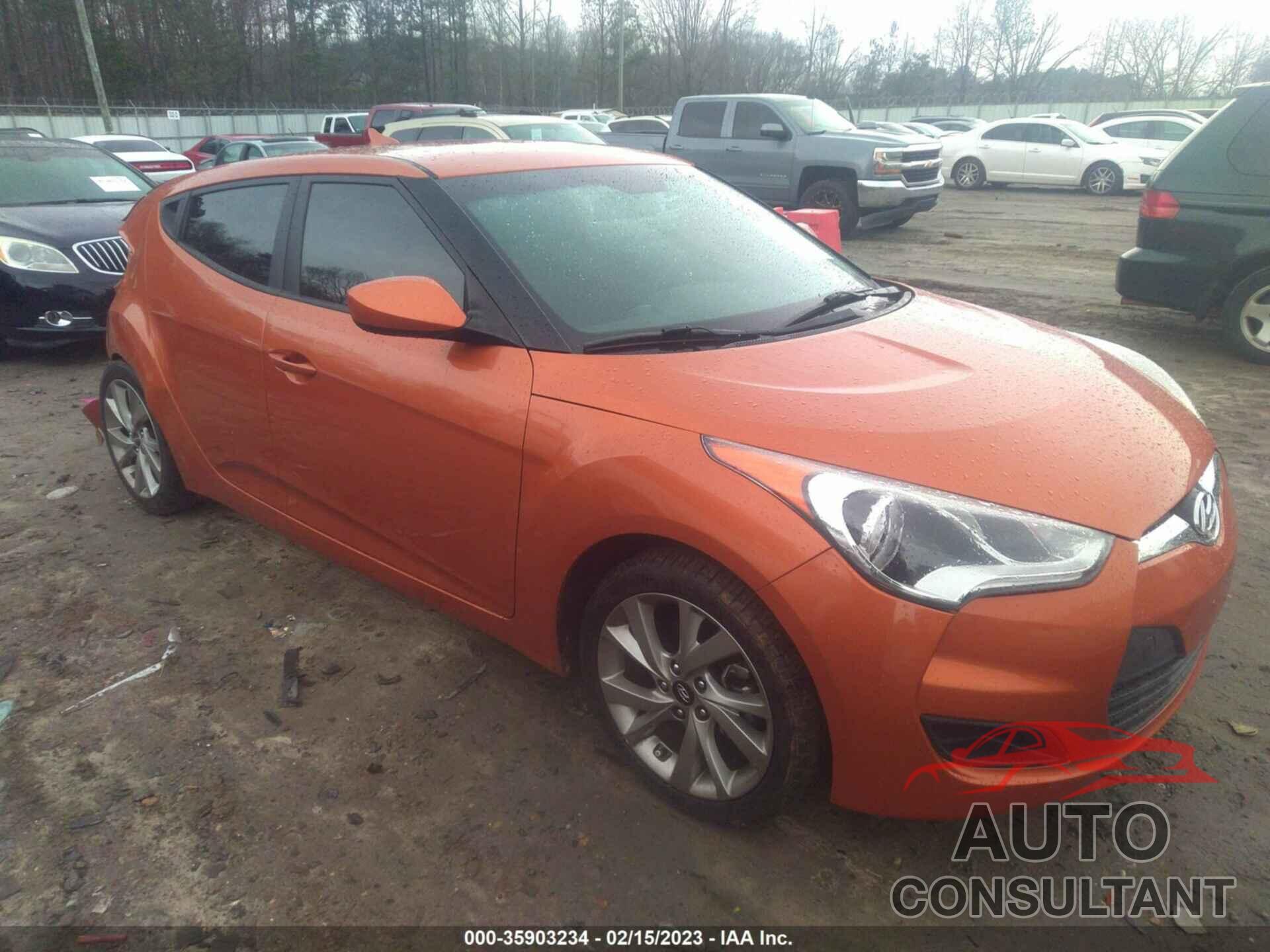 HYUNDAI VELOSTER 2016 - KMHTC6AD2GU280513