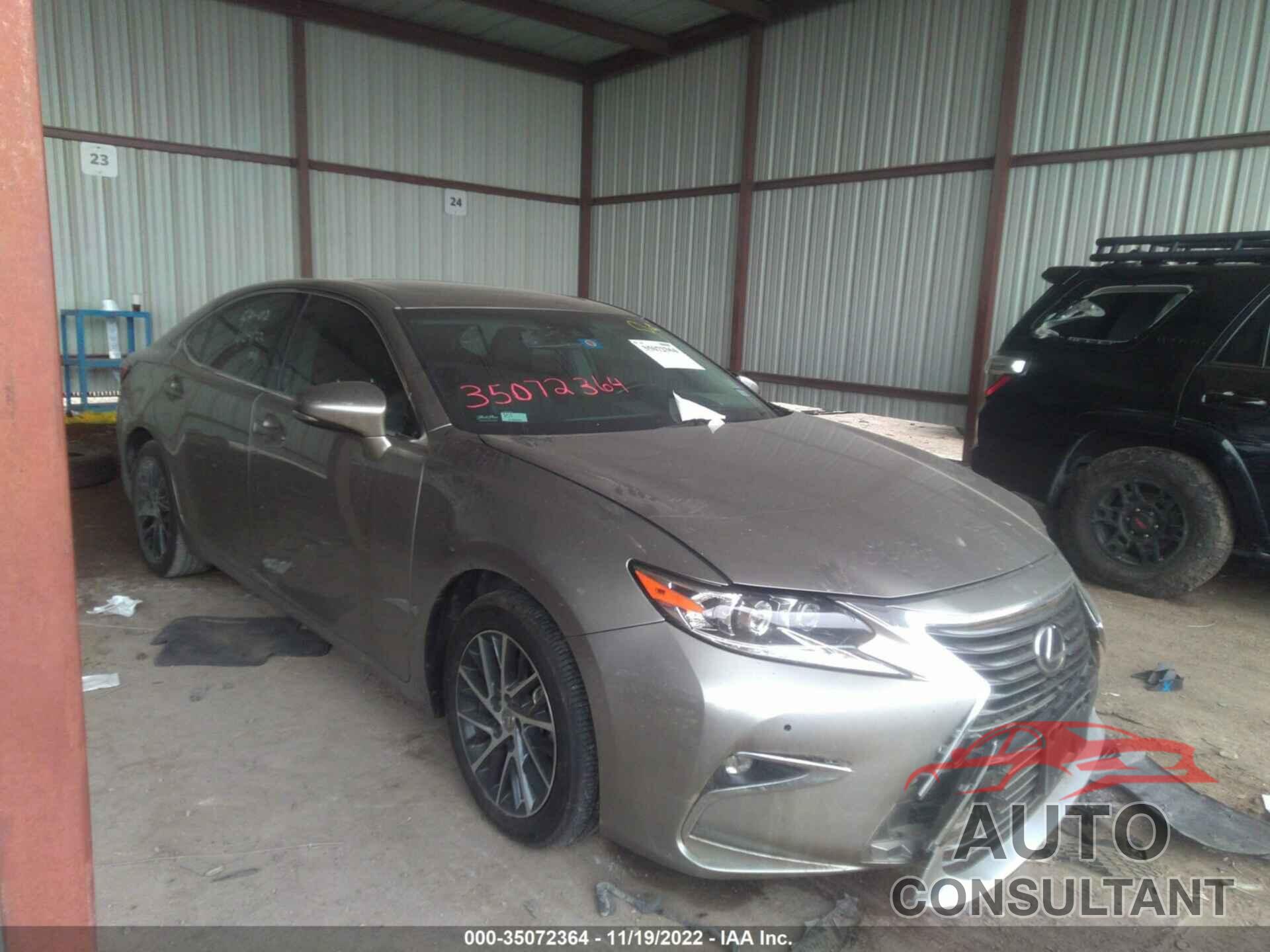 LEXUS ES 2017 - 58ABK1GG3HU038441