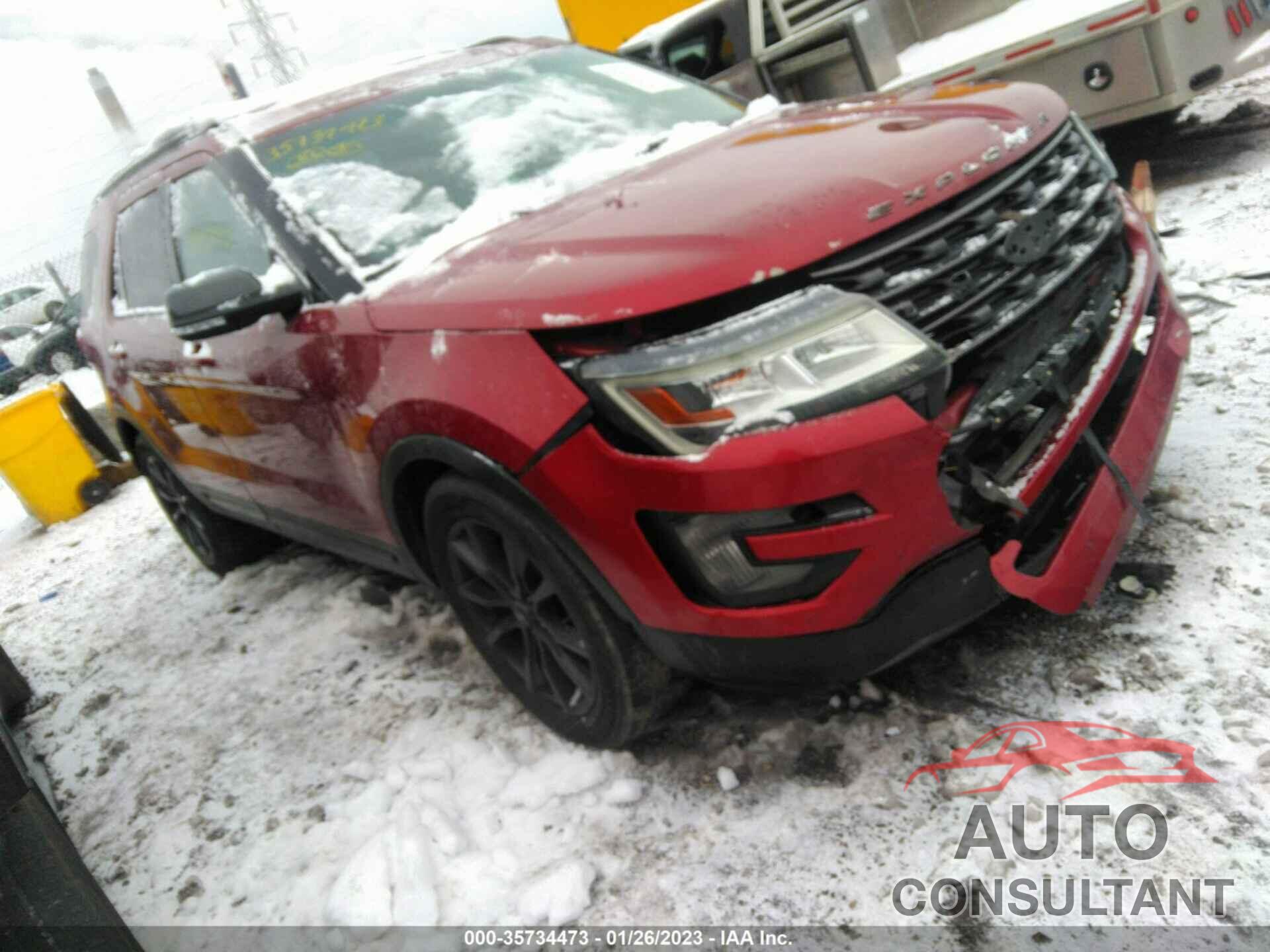 FORD EXPLORER 2017 - 1FM5K7D89HGB31077