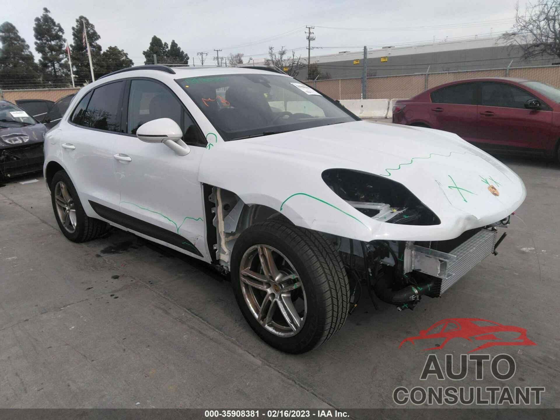 PORSCHE MACAN 2022 - WP1AA2A54NLB11503