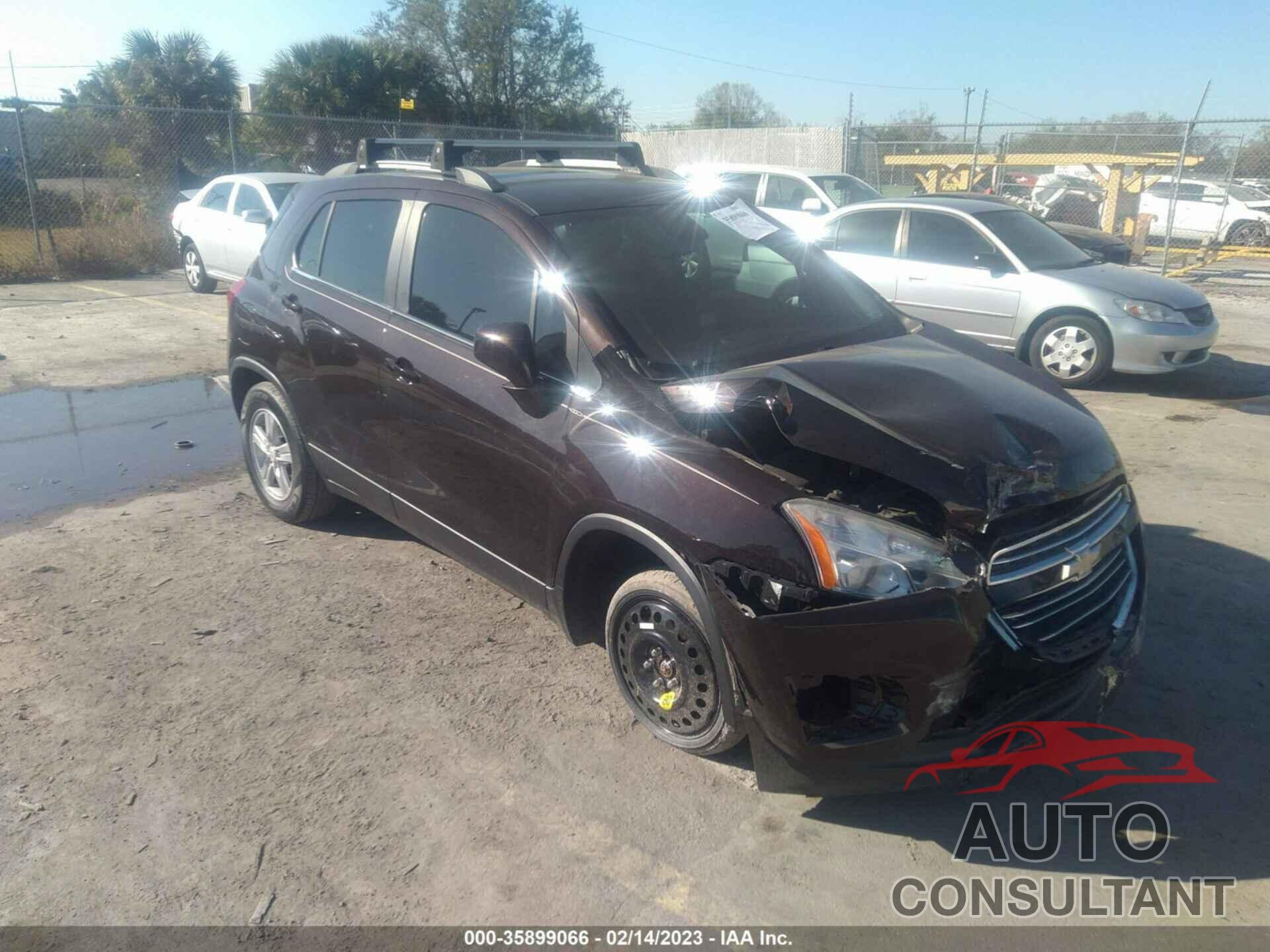 CHEVROLET TRAX 2015 - KL7CJLSB8FB260909