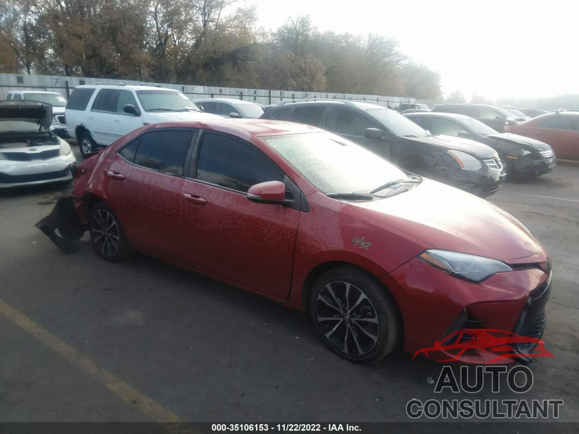 TOYOTA COROLLA 2017 - 5YFBURHE3HP705491