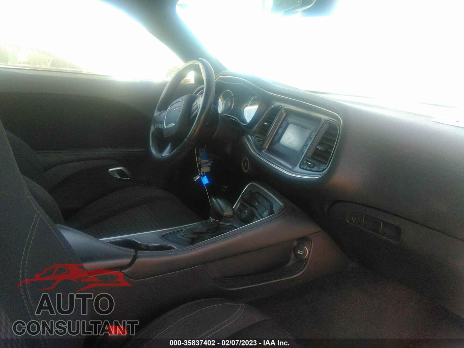 DODGE CHALLENGER 2016 - 2C3CDZAG5GH107721
