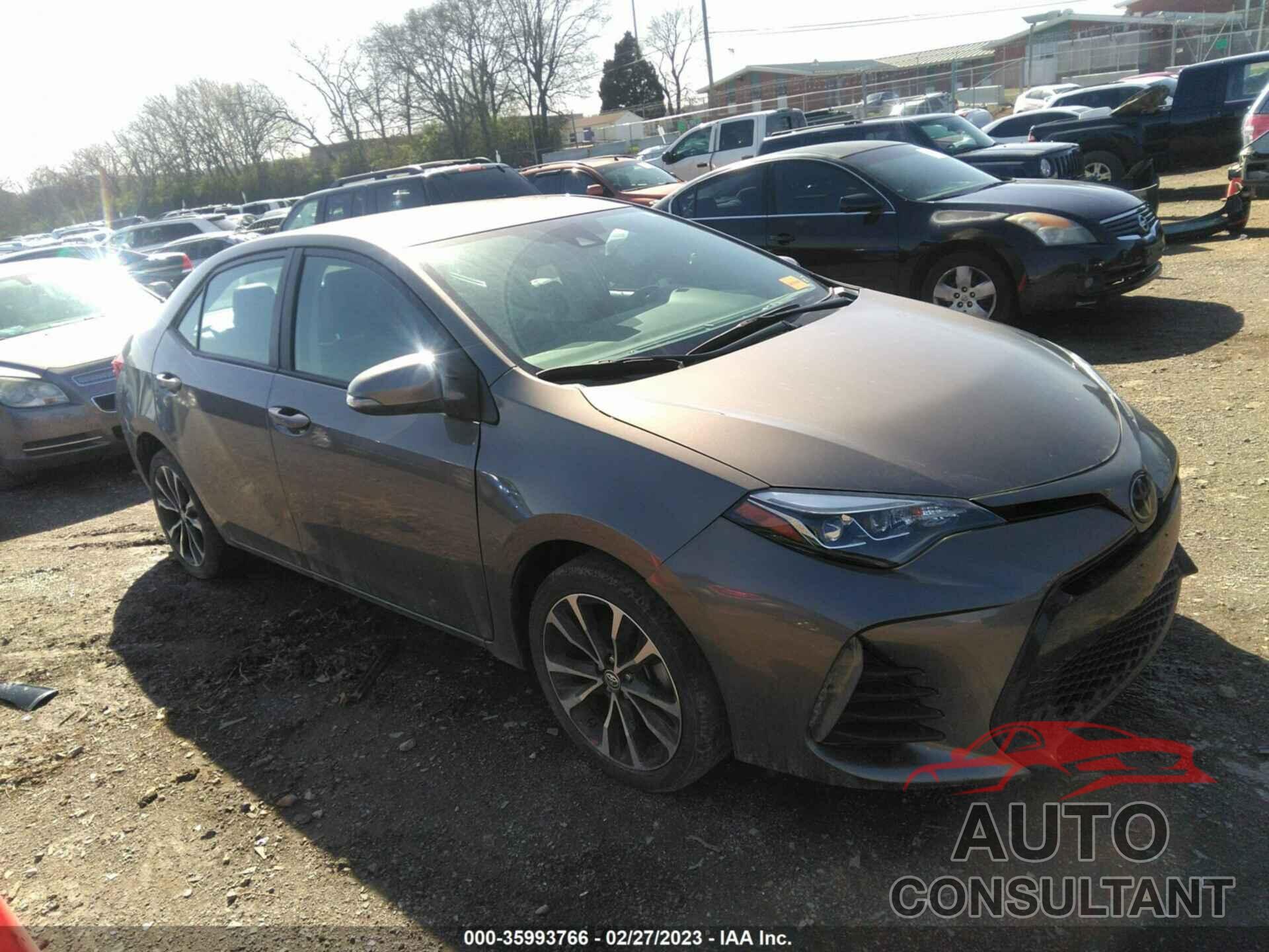 TOYOTA COROLLA 2019 - 2T1BURHE8KC231870