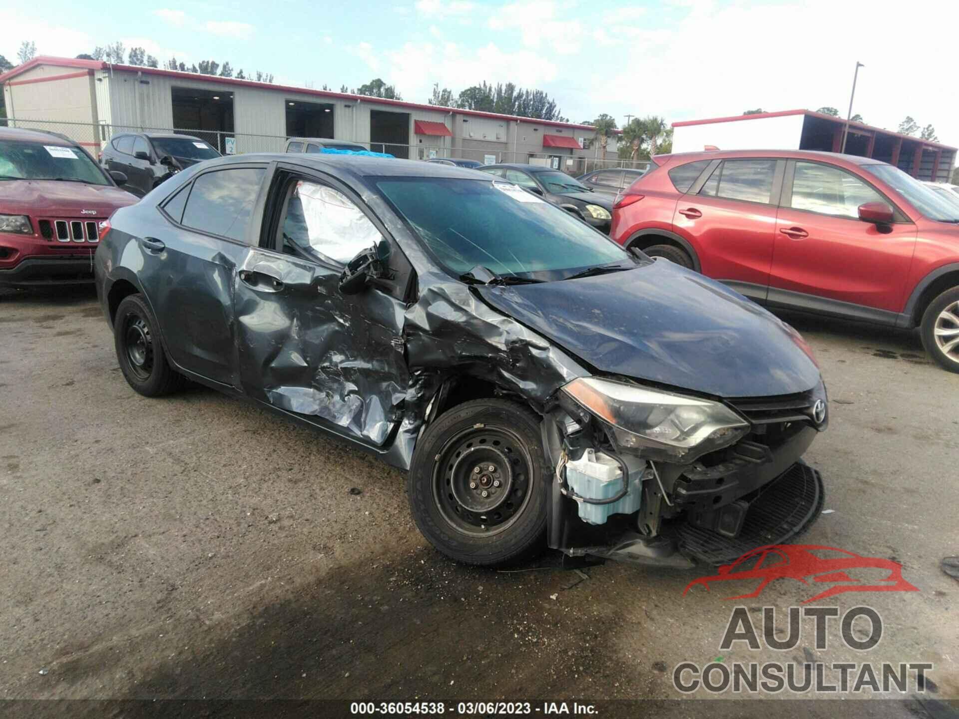 TOYOTA COROLLA 2016 - 5YFBURHEXGP462907