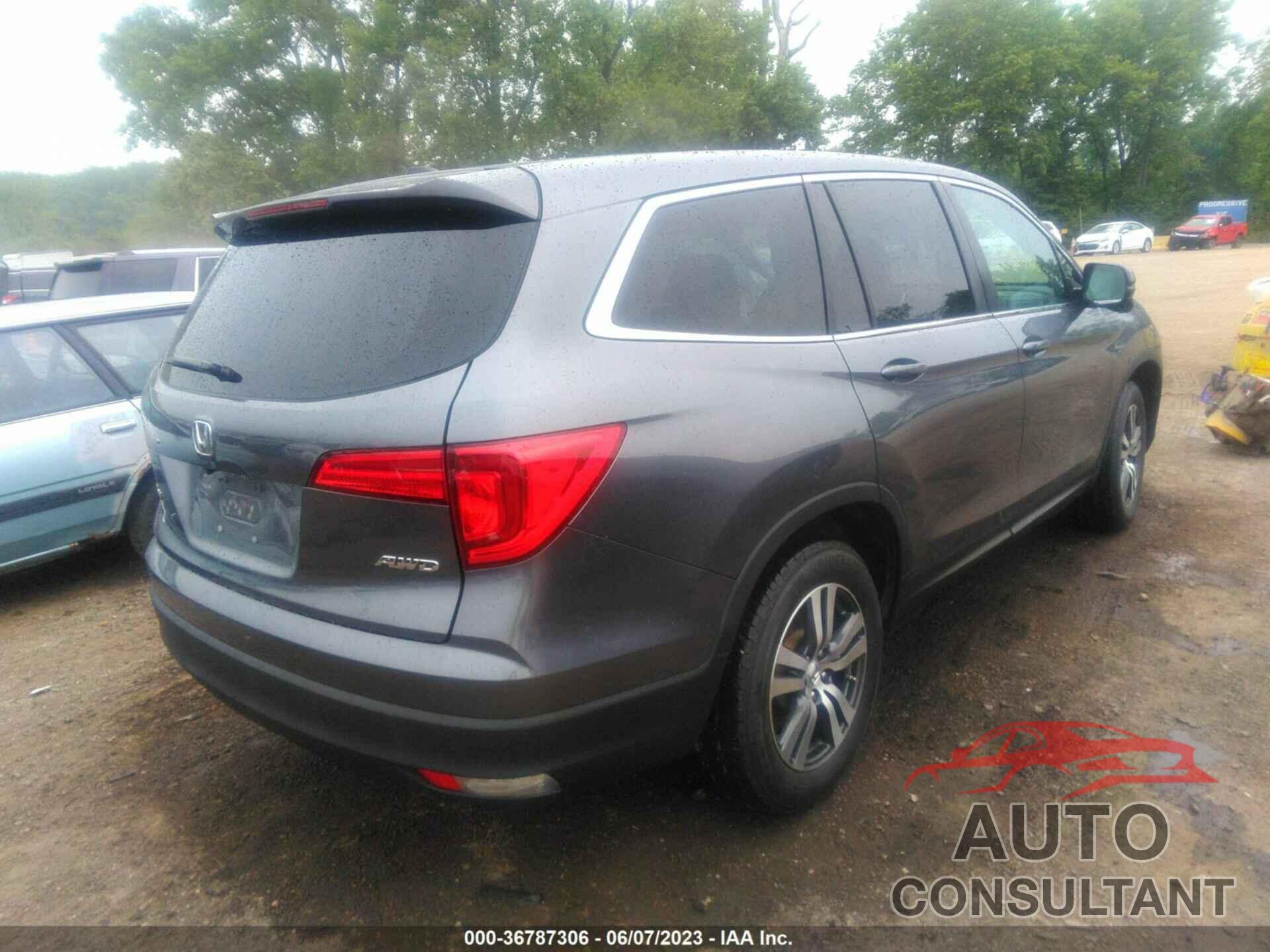 HONDA PILOT 2016 - 5FNYF6H40GB016531