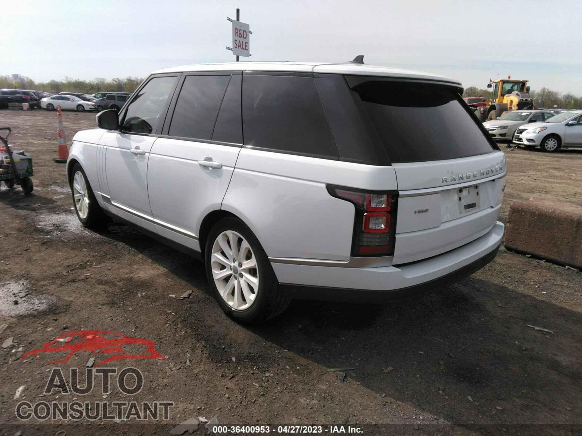 LAND ROVER RANGE ROVER 2016 - SALGS2PF4GA302791