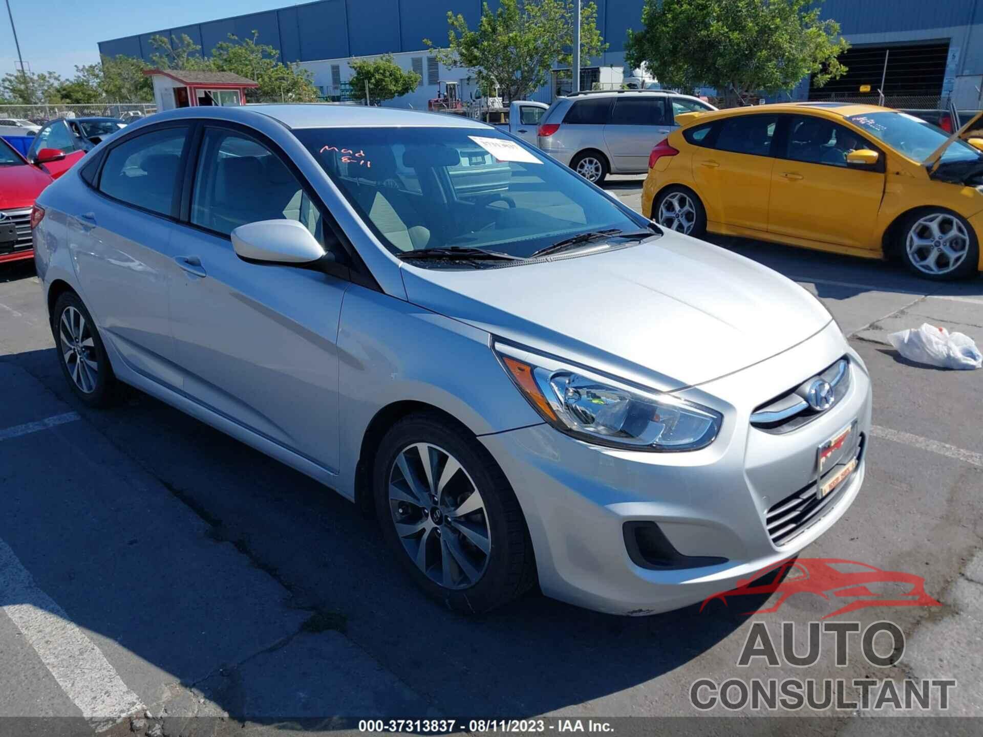 HYUNDAI ACCENT 2017 - KMHCT4AEXHU350774