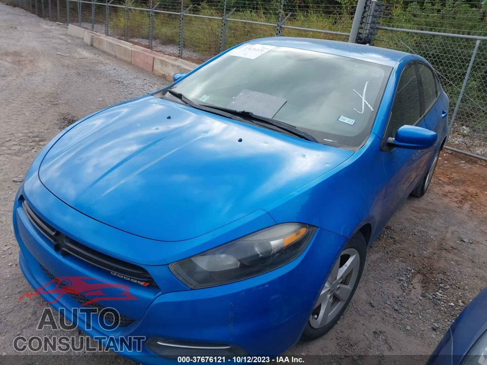 DODGE DART 2016 - 1C3CDFBB7GD506029