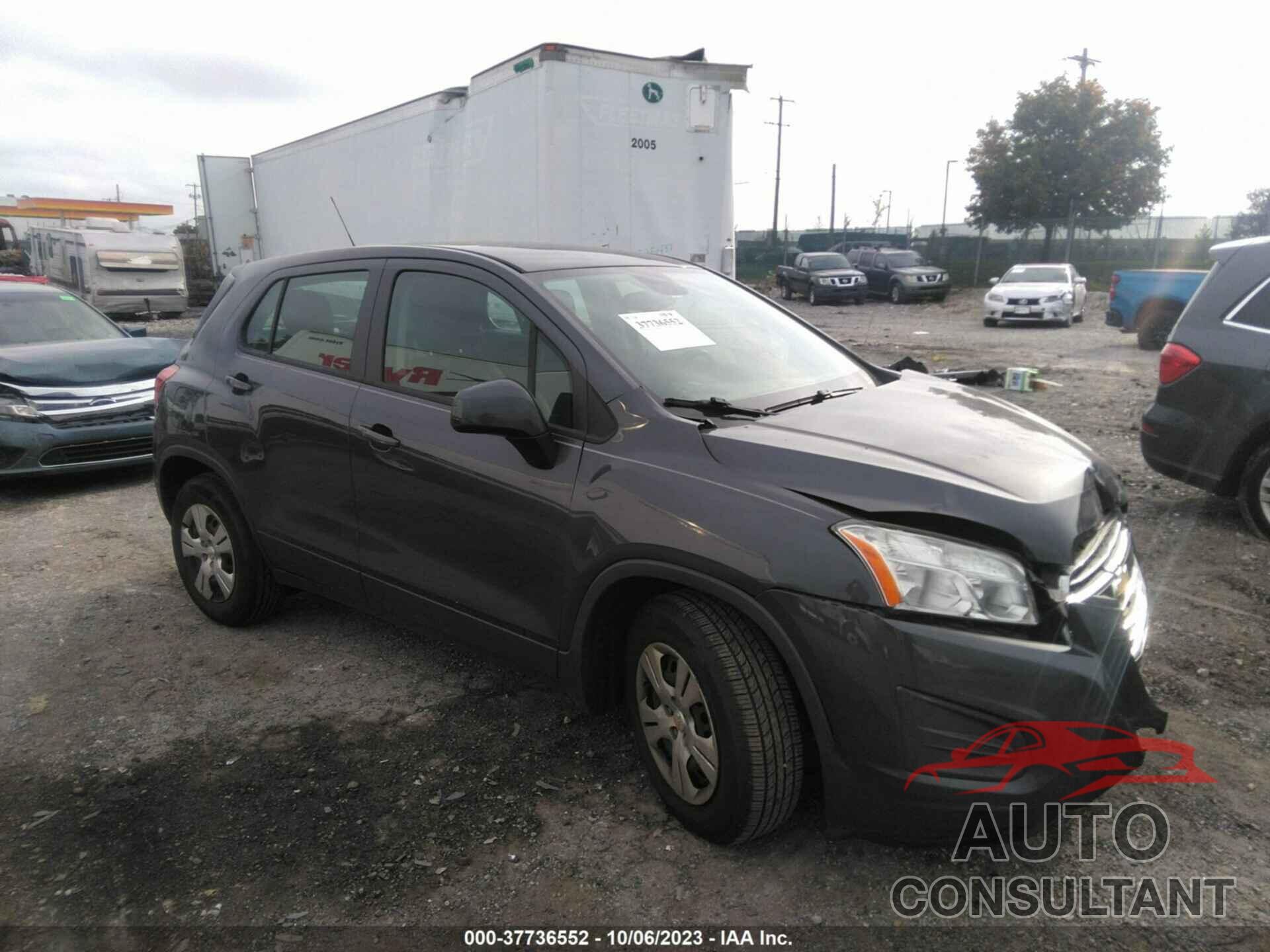 CHEVROLET TRAX 2016 - 3GNCJKSB9GL265167