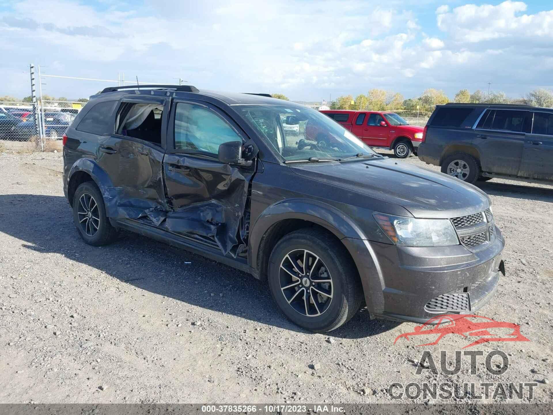 DODGE JOURNEY 2018 - 3C4PDCAB3JT526809