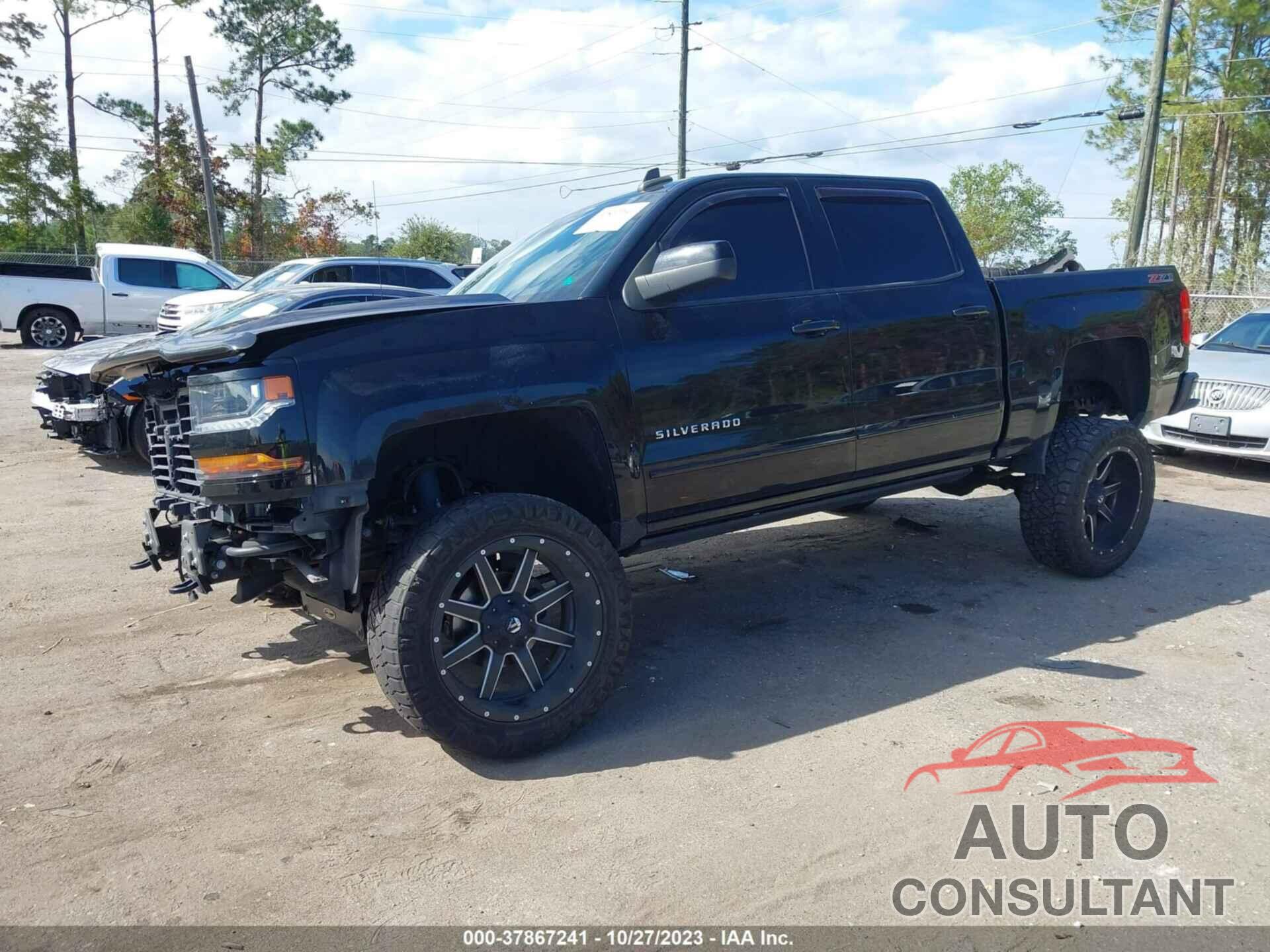 CHEVROLET SILVERADO 2017 - 3GCUKREC9HG517887