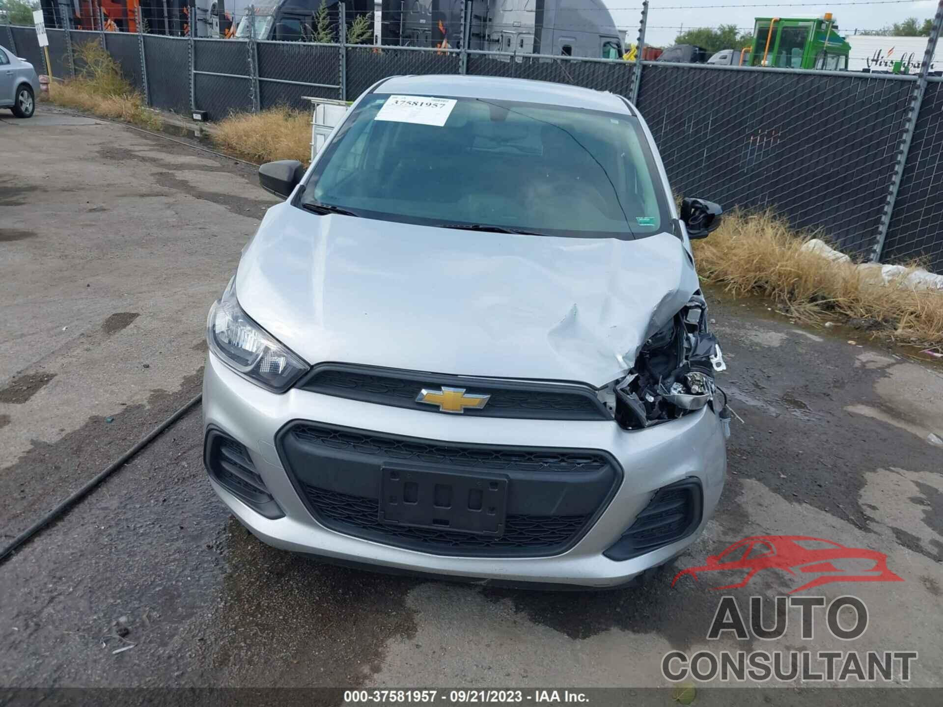 CHEVROLET SPARK 2018 - KL8CB6SA0JC460347