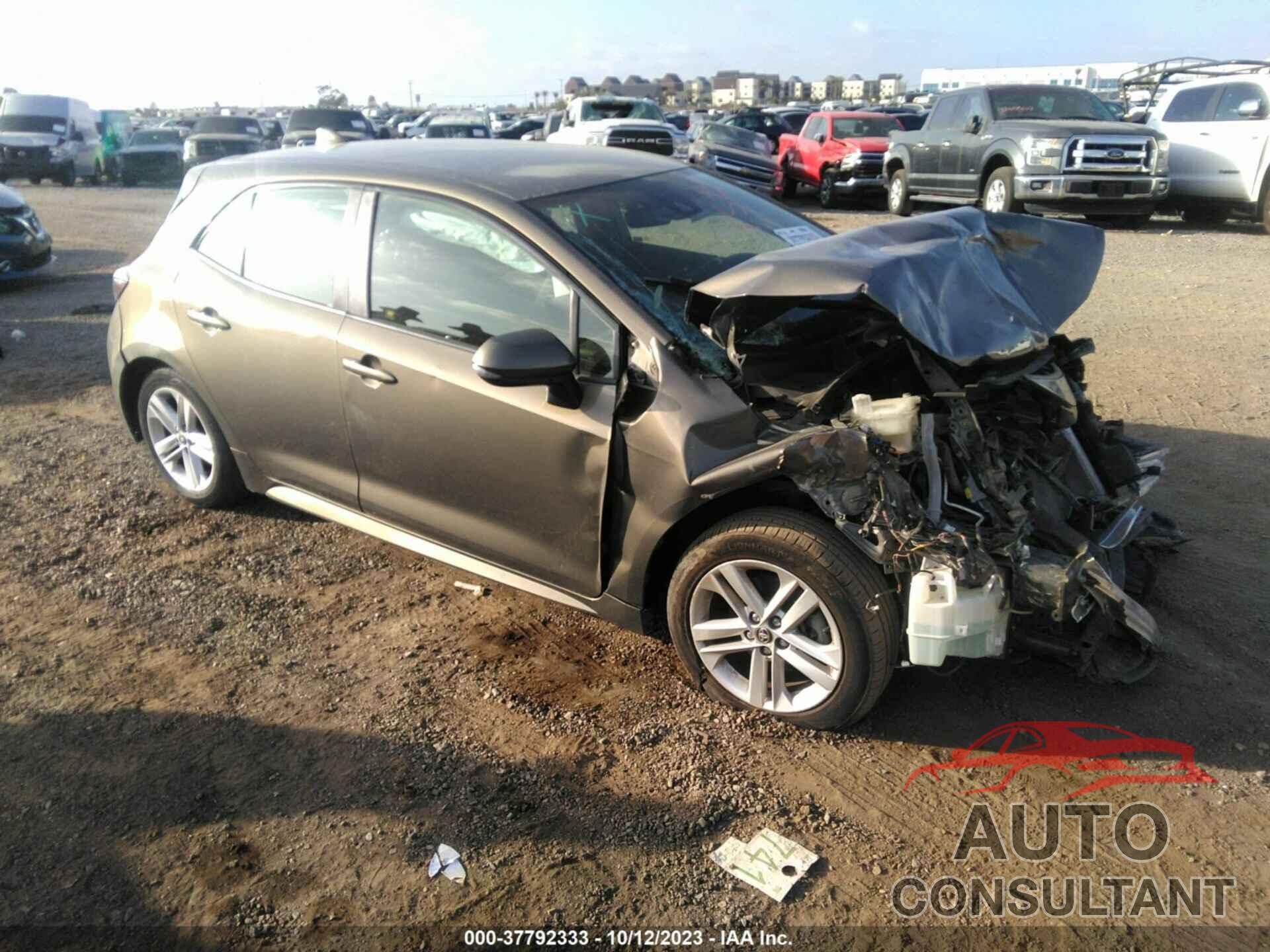 TOYOTA COROLLA 2019 - JTNK4RBE0K3062845