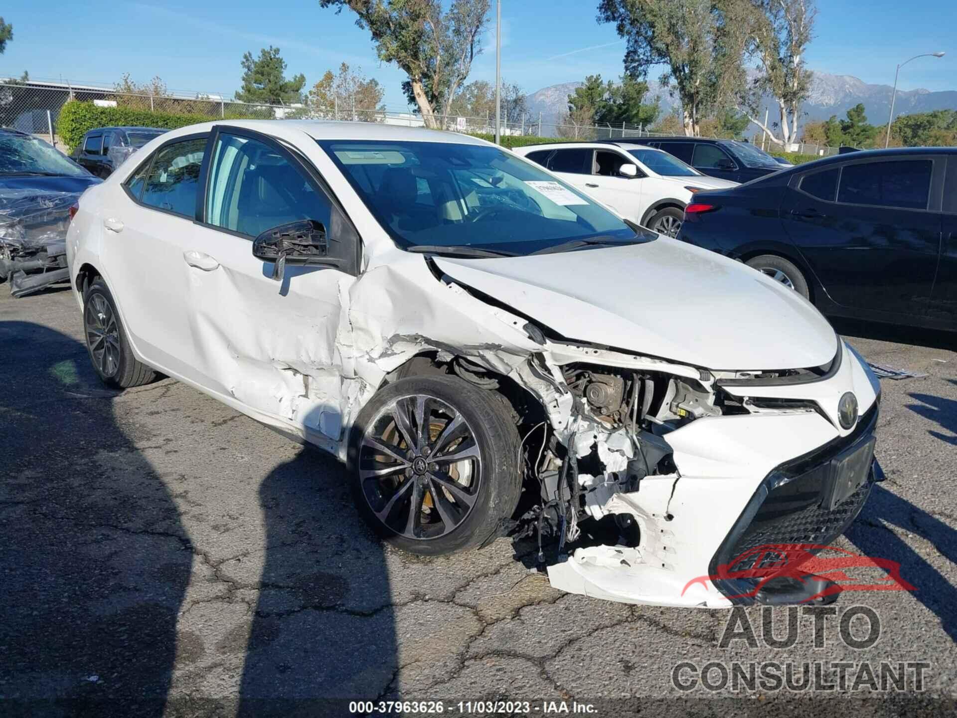 TOYOTA COROLLA 2017 - 5YFBURHE4HP640862